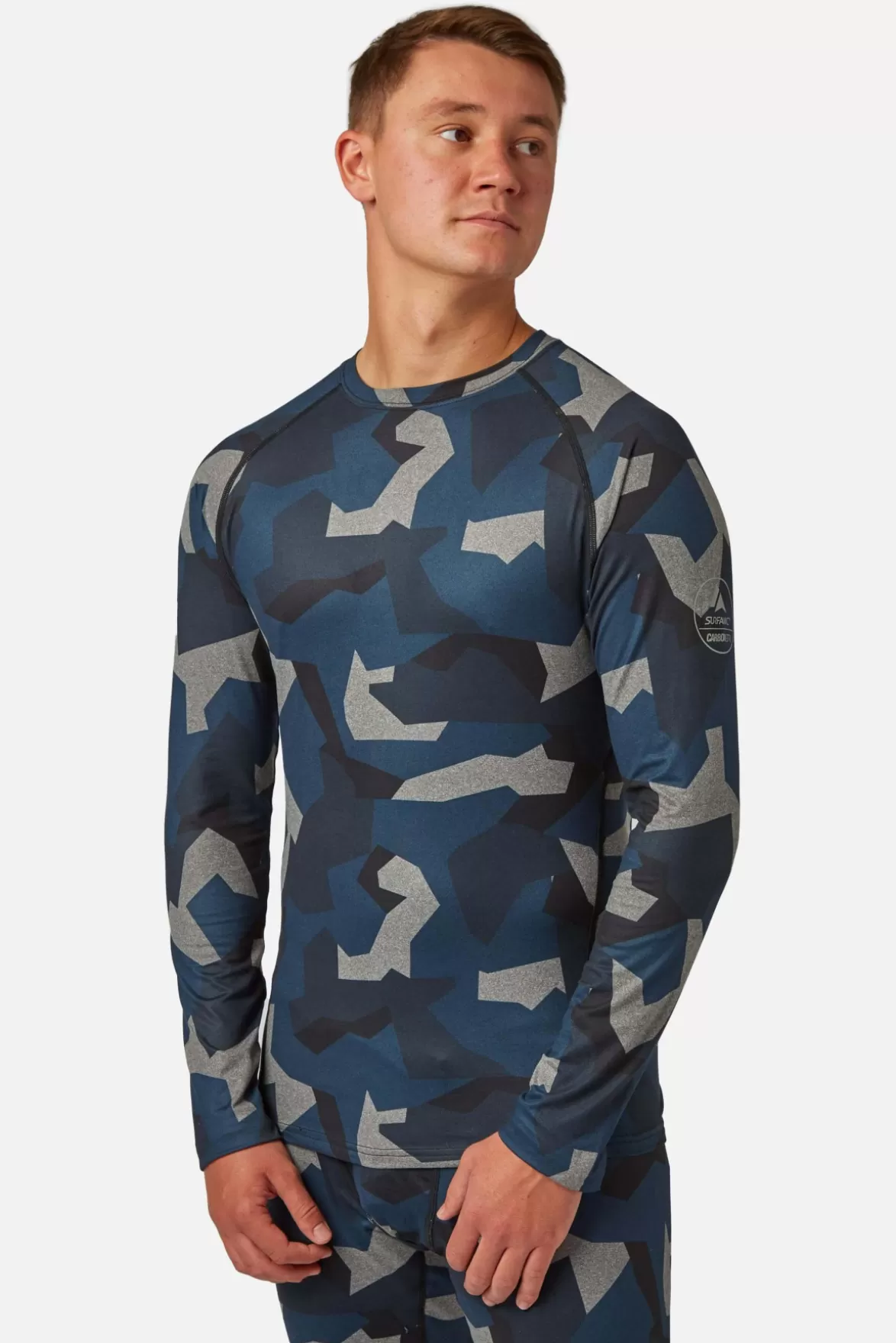 * Base Layers< Bodyfit Limited Edition Crew Neck Geo Camo