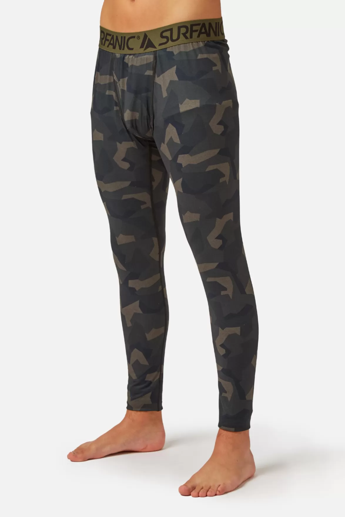 * Base Layers< Bodyfit Limited Edition Long John Forest Geo Camo