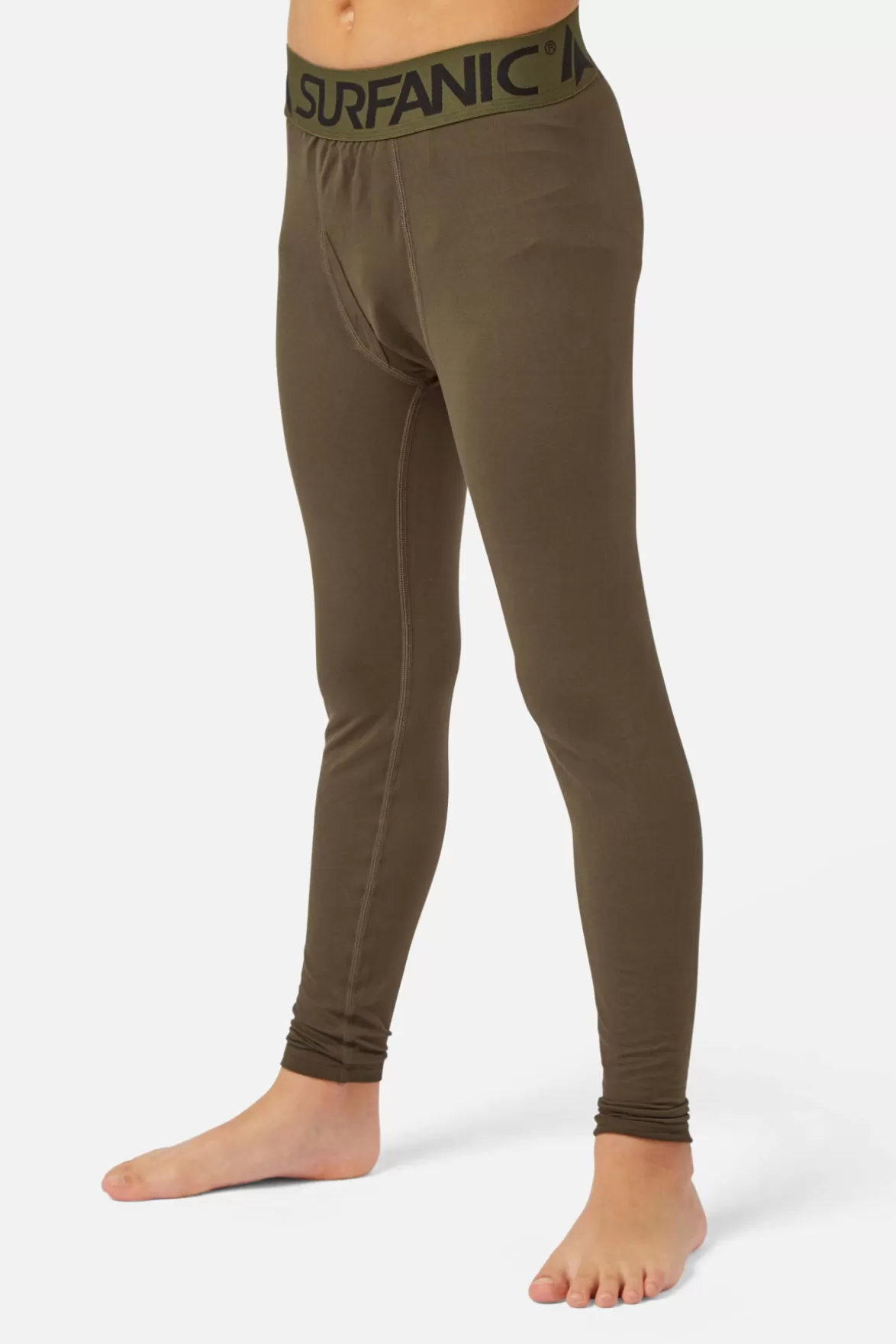 * Base Layers< Bodyfit Long Johns Dark Khaki