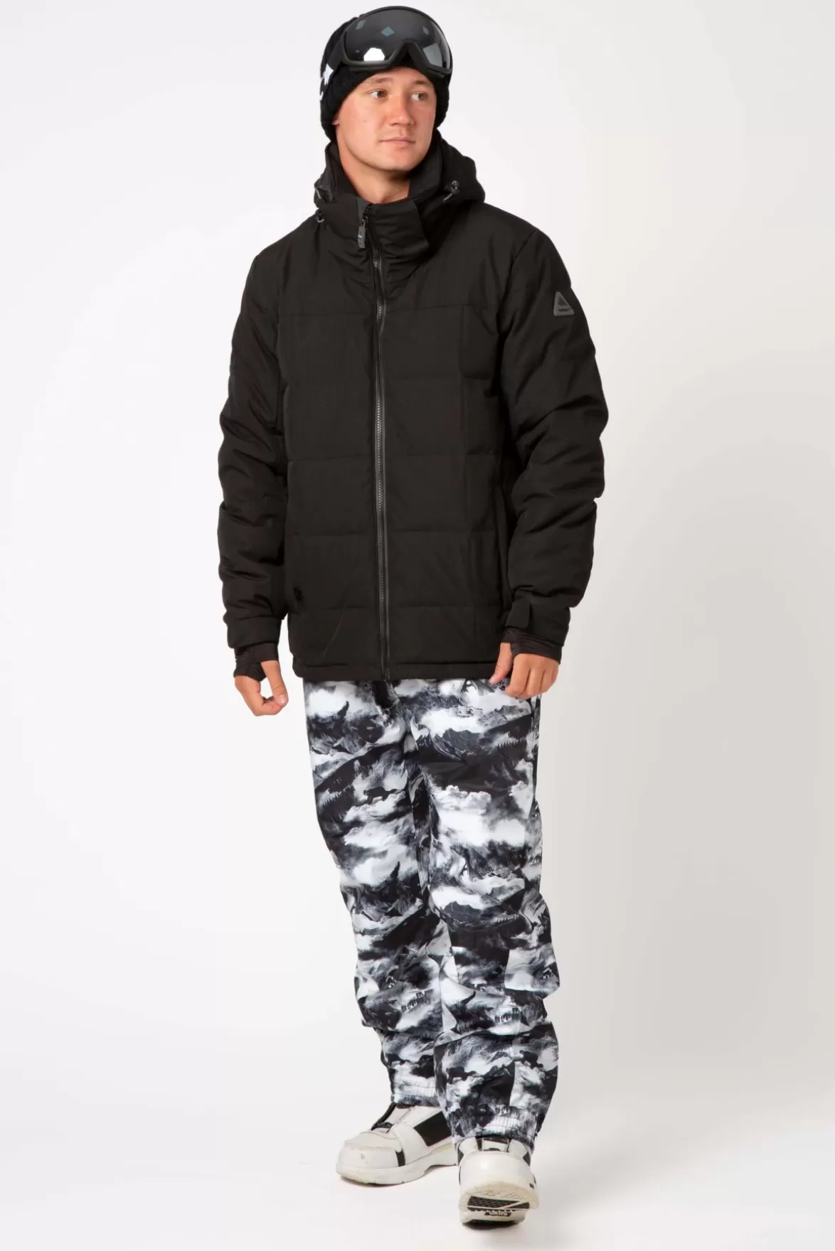 * Ski/Snowboard Jackets< Burnout Surftex Jacket Black