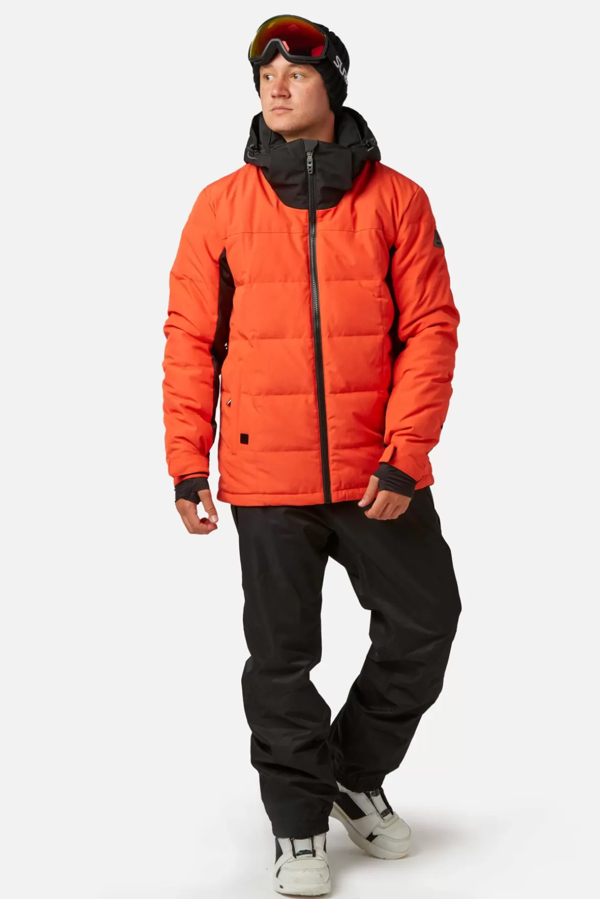 * Ski/Snowboard Jackets< Burnout Surftex Jacket Flame Orange