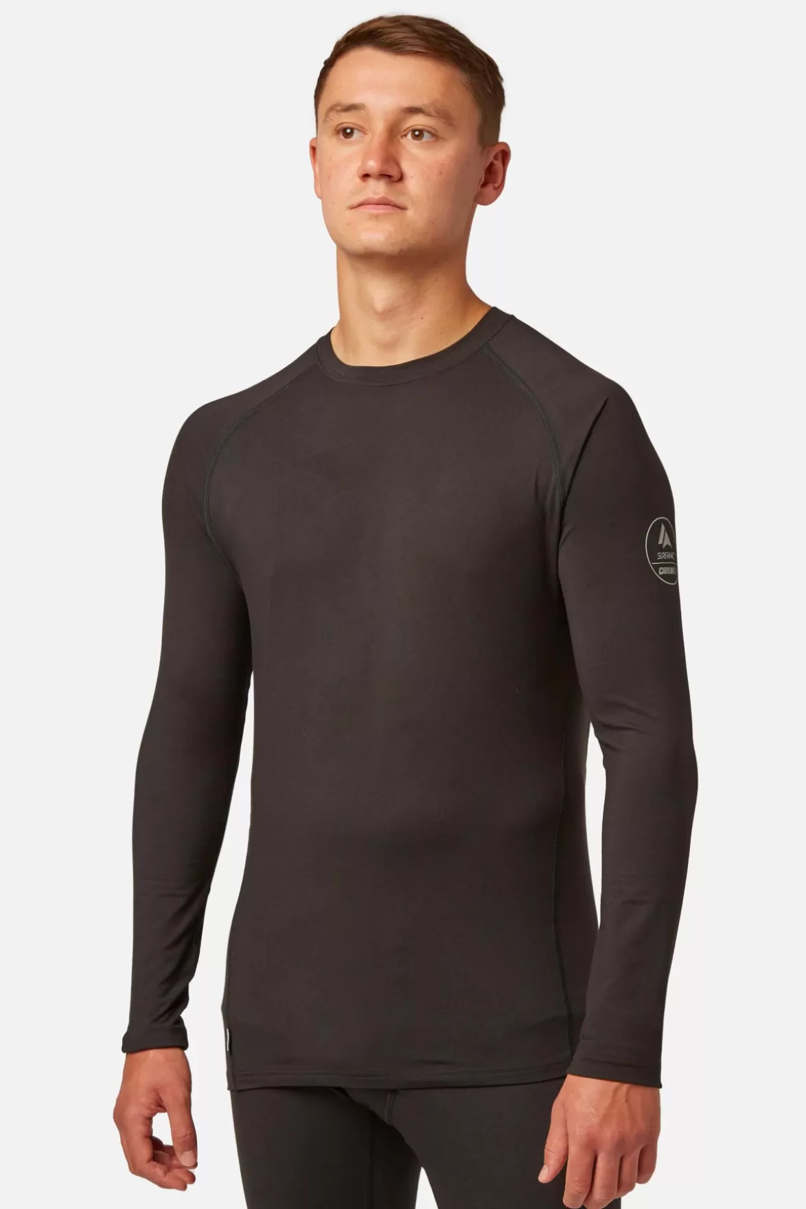 * Base Layers< Carbondri Bodyfit Crewneck Black