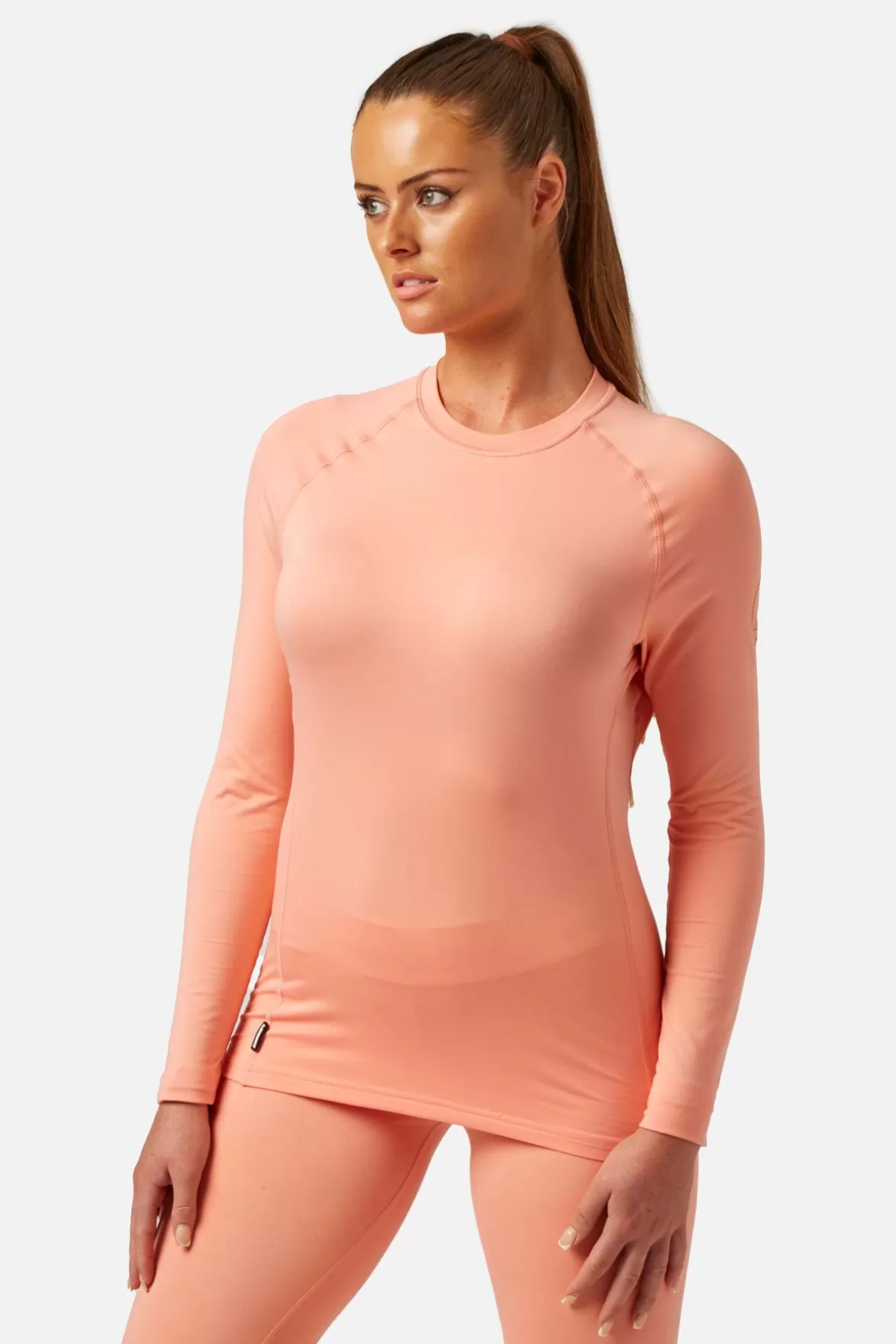 * Base Layers< Cozy Crewneck Dusty Pink