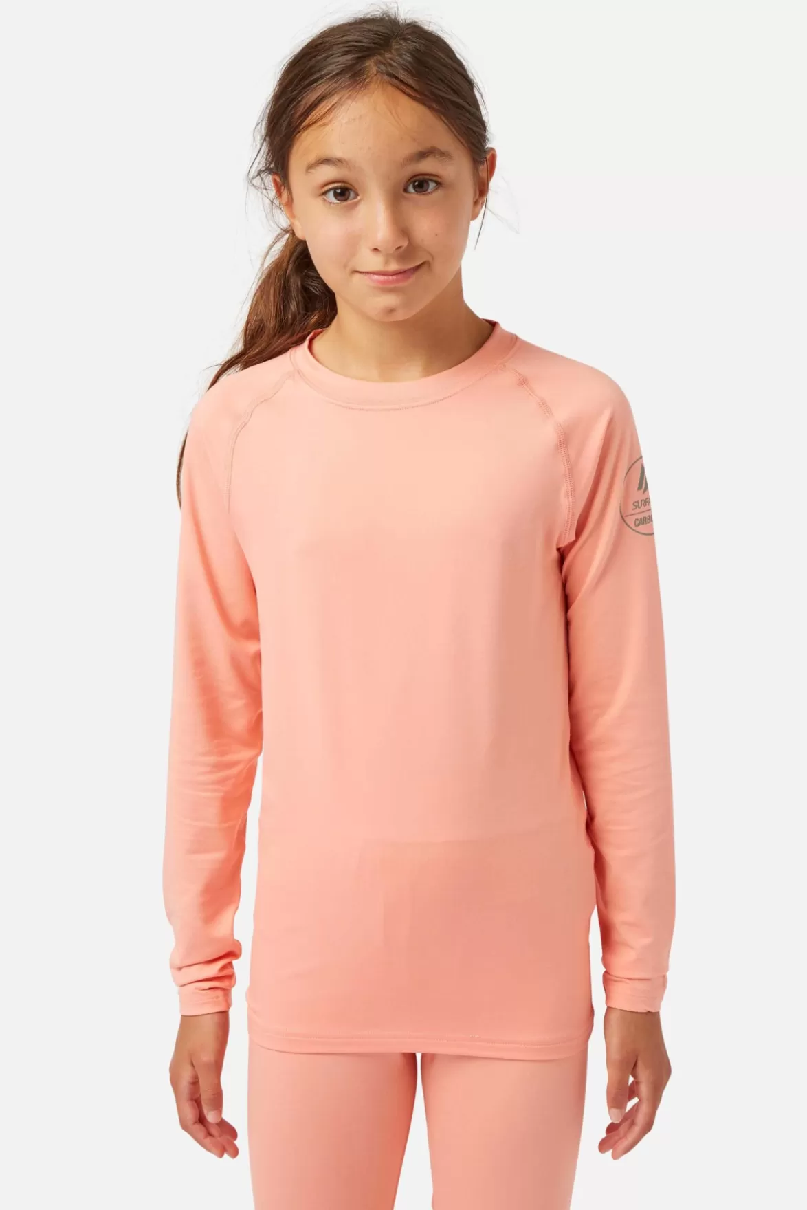 * Base Layers< Cozy Crewneck Dusty Pink