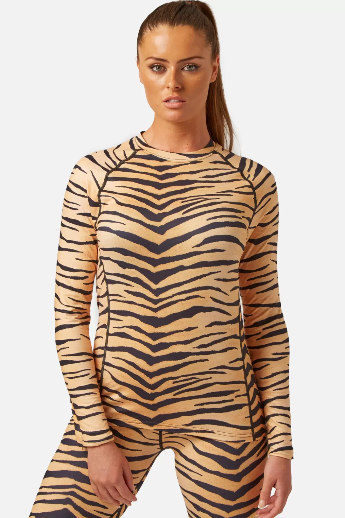 * Base Layers< Cozy Limited Edition Crew Neck Tiger