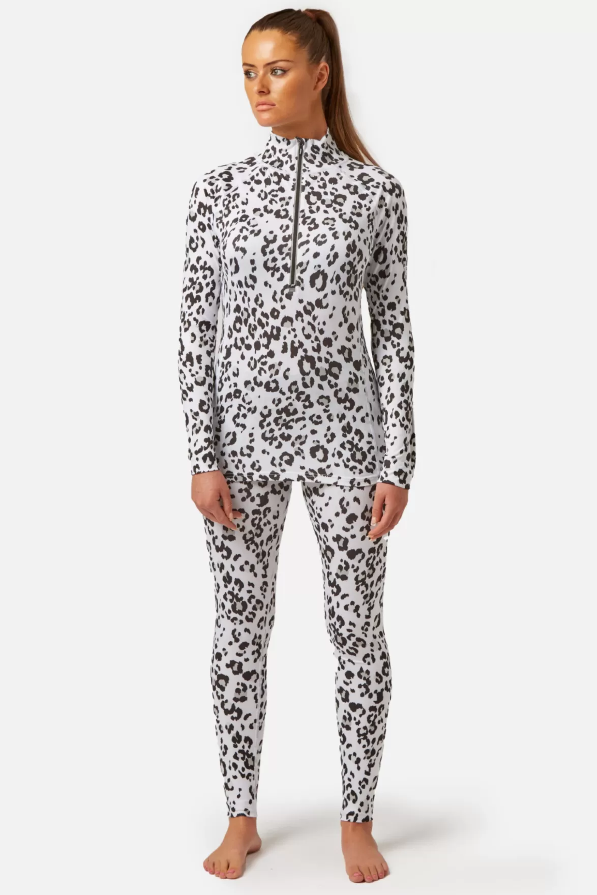 * Base Layers< Cozy Limited Edition Long John Snow Leopard