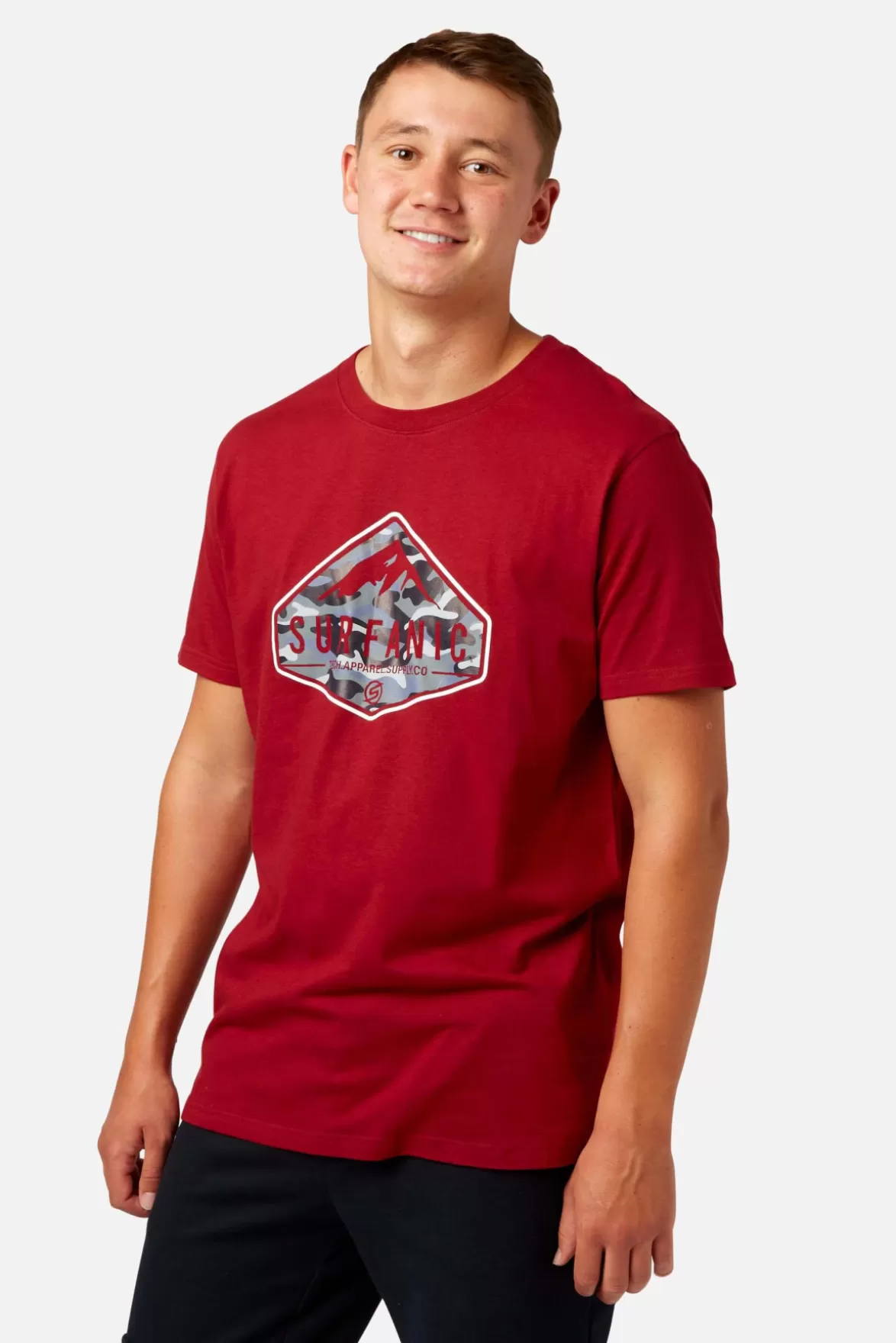 * T-Shirts< Diamond T-Shirt Red