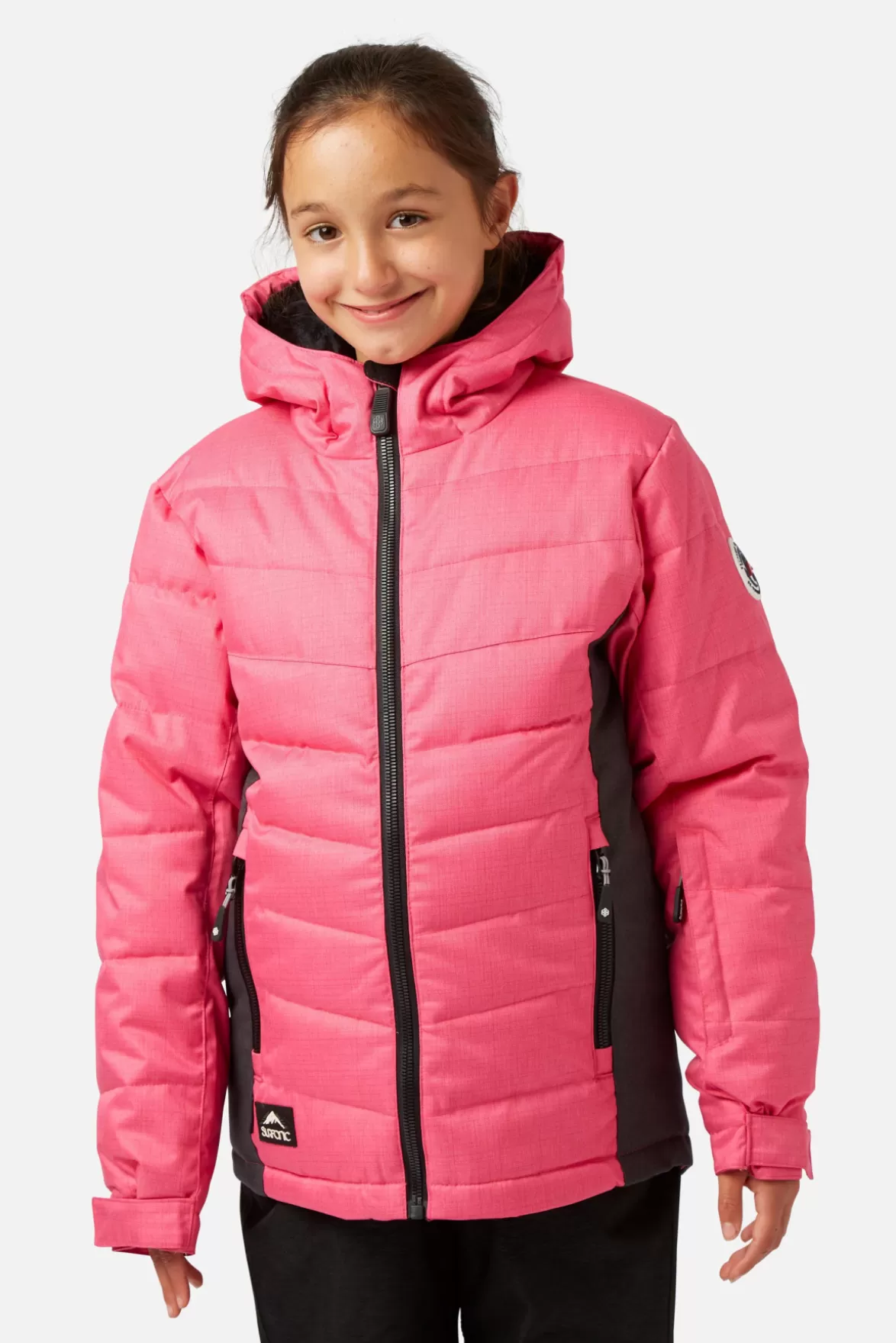 * Ski/Snowboard Jackets< Disco Surftex Jacket Hot Pink