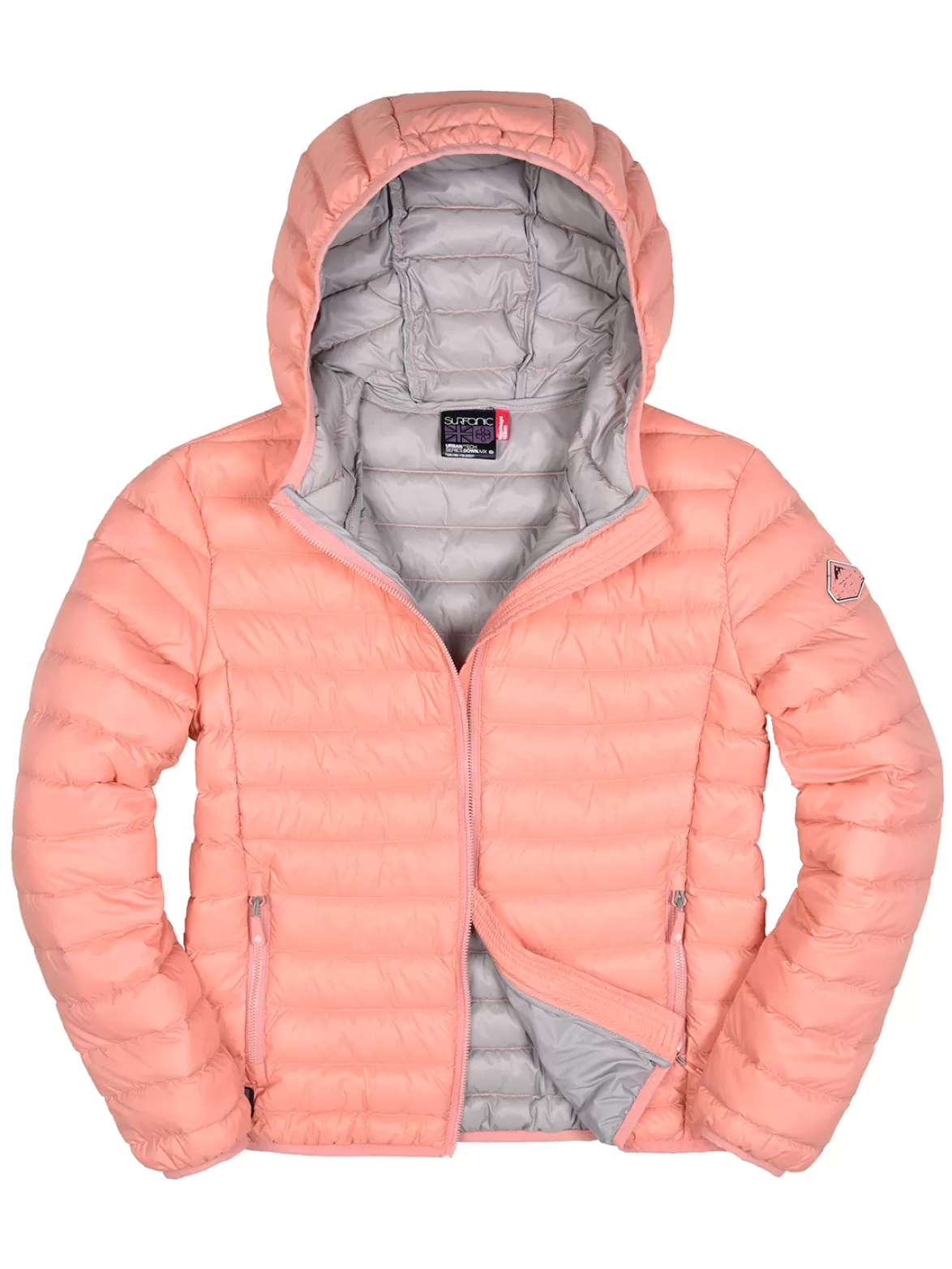 * Insulated & Down Fill Jackets< Dove Lightweight Down Jacket Dusty Pink