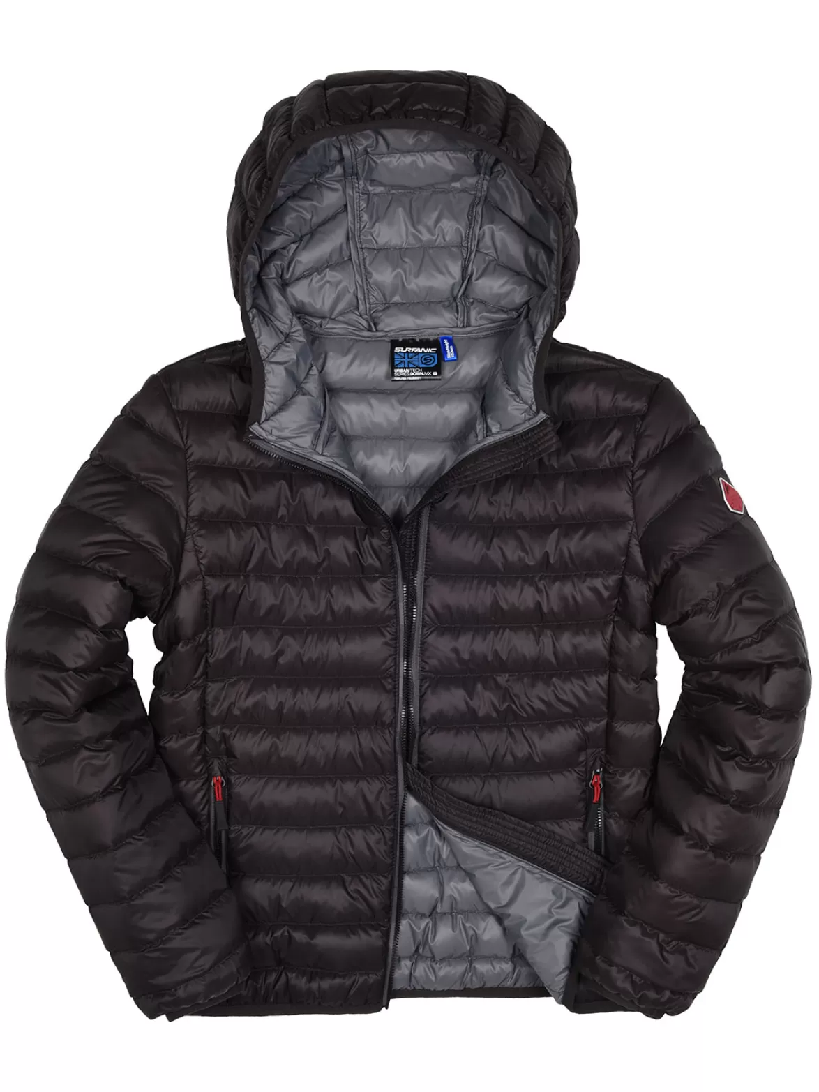 * Insulated & Down Fill Jackets< Hawk Lightweight Down Jacket Black