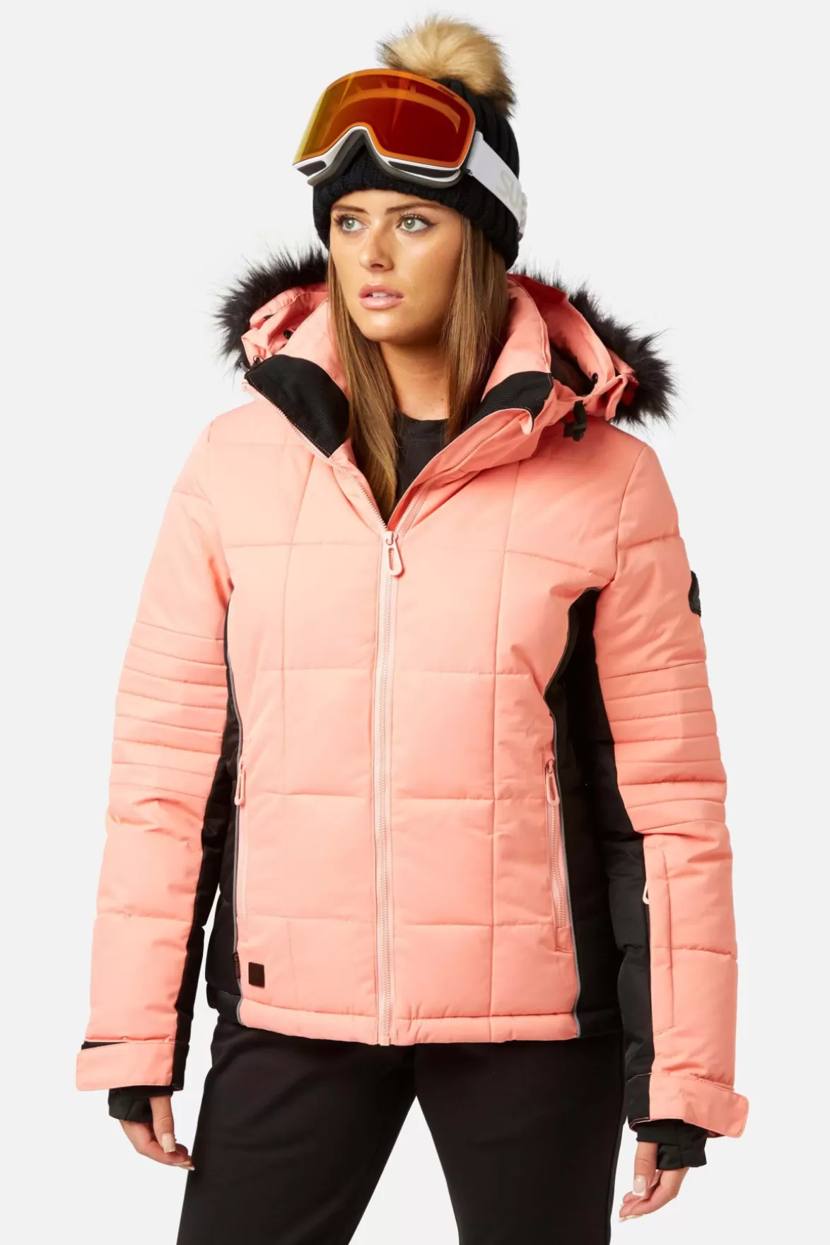 * Ski/Snowboard Jackets< Luna Surftex Jacket Dusty Pink