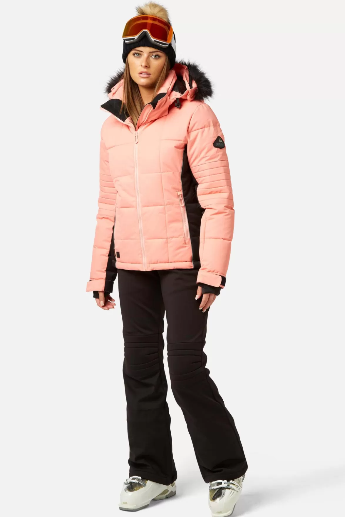 * Ski/Snowboard Jackets< Luna Surftex Jacket Dusty Pink