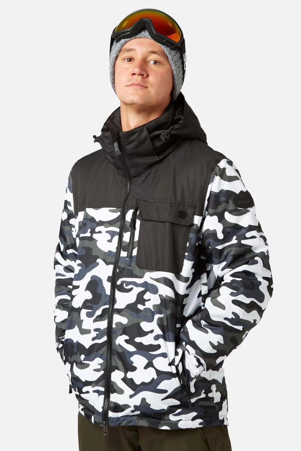 * Ski/Snowboard Jackets< Missile Surftex Ski Jacket Xs-2Xl Tundra Camo