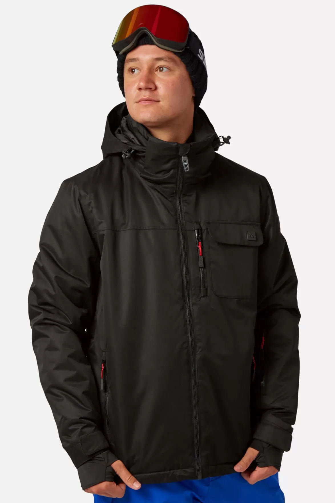 * Ski/Snowboard Jackets< Missile Surftex Ski Jacket Xs-2Xl Black