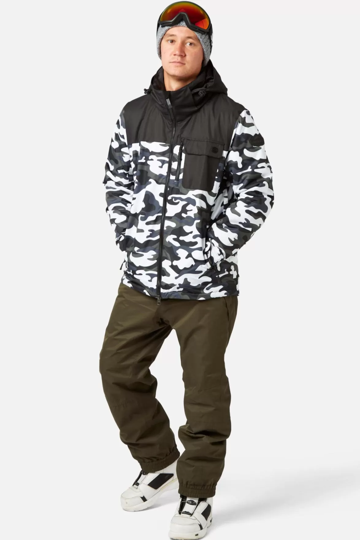 * Ski/Snowboard Jackets< Missile Surftex Ski Jacket Xs-2Xl Tundra Camo