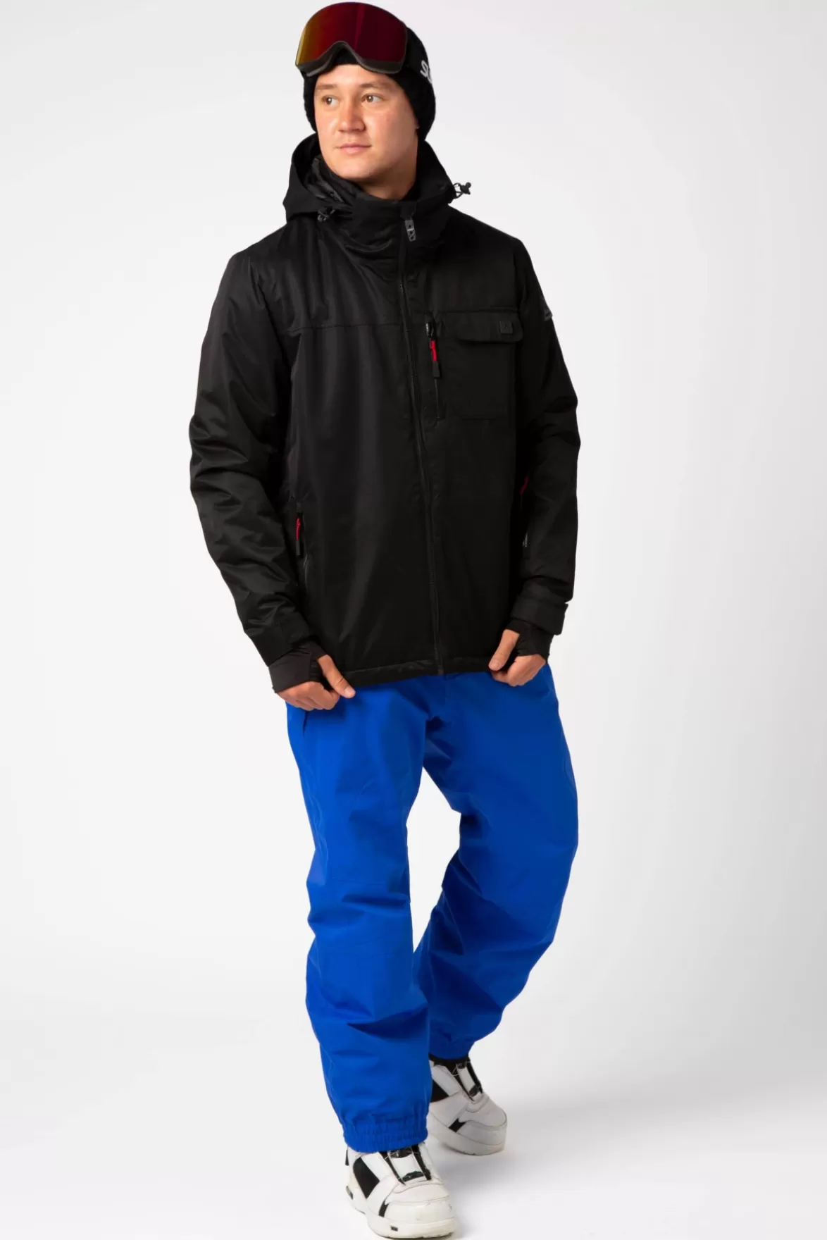 * Ski/Snowboard Jackets< Missile Surftex Ski Jacket Xs-2Xl Black