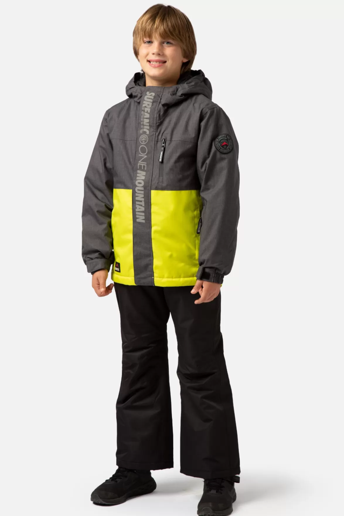 * Ski/Snowboard Jackets< Mission Surftex Jacket Yellow