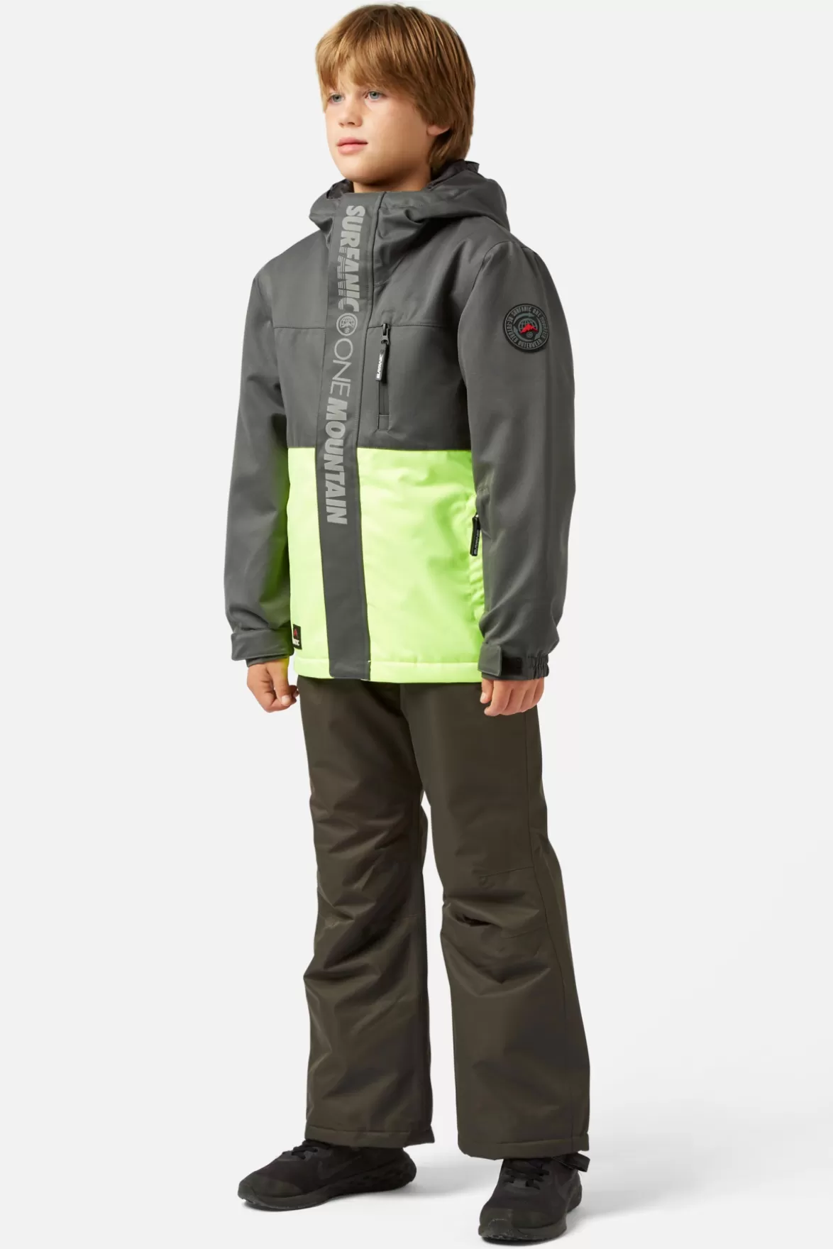 * Ski/Snowboard Jackets< Mission Surftex Jacket Army Green