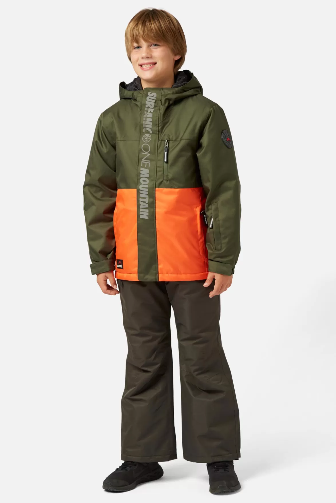 * Ski/Snowboard Jackets< Mission Surftex Jacket Orange