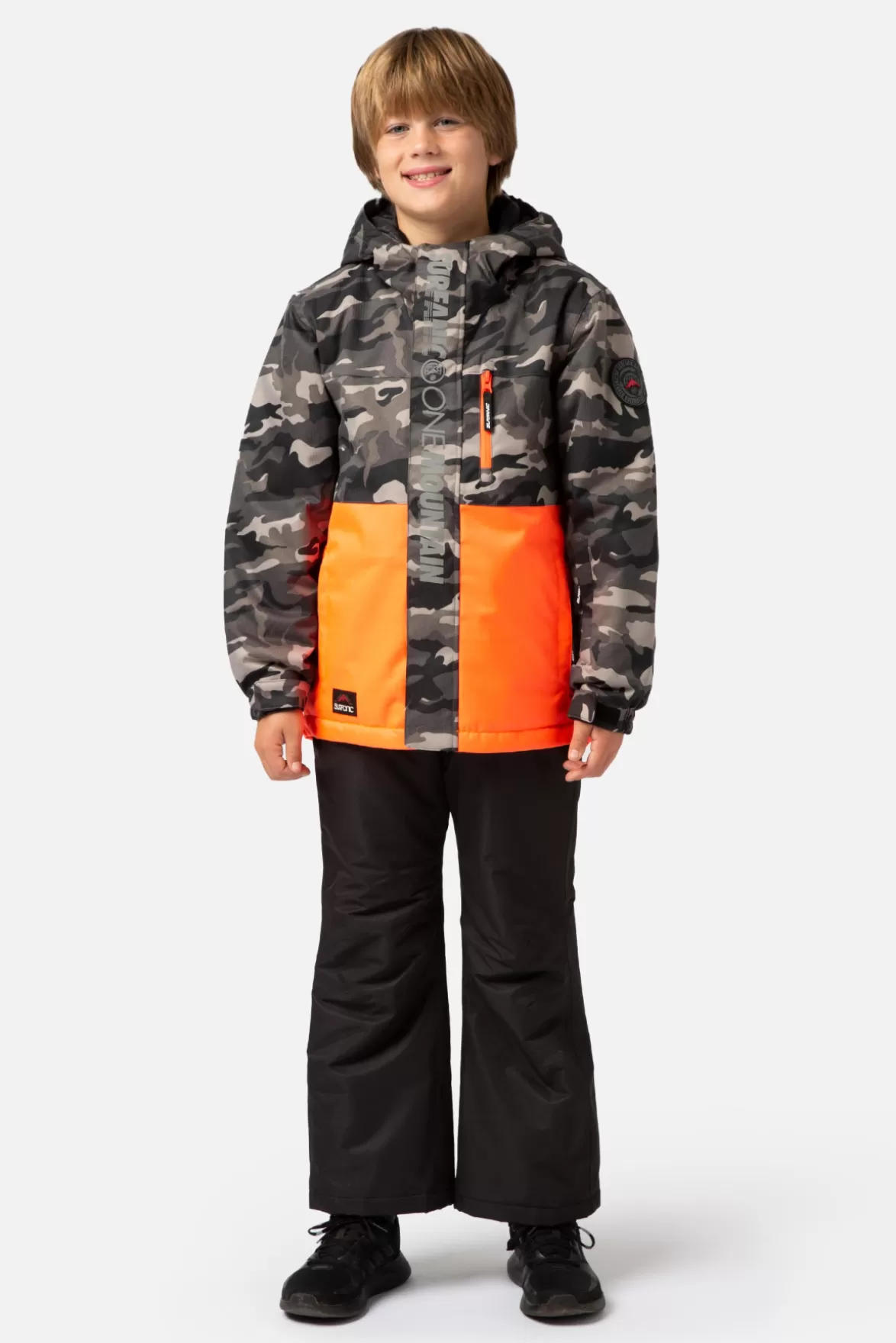 * Ski/Snowboard Jackets< Mission Surftex Jacket M Fluro Orange