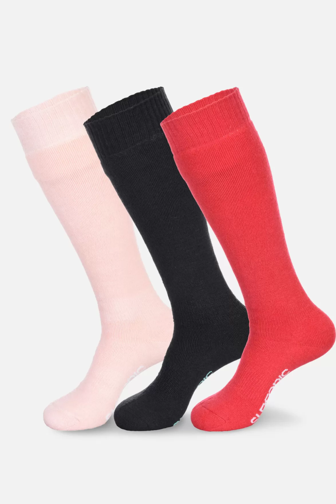 * Socks< Pro Tech 3Pk Socks Raspberry/Navy/Light Pink