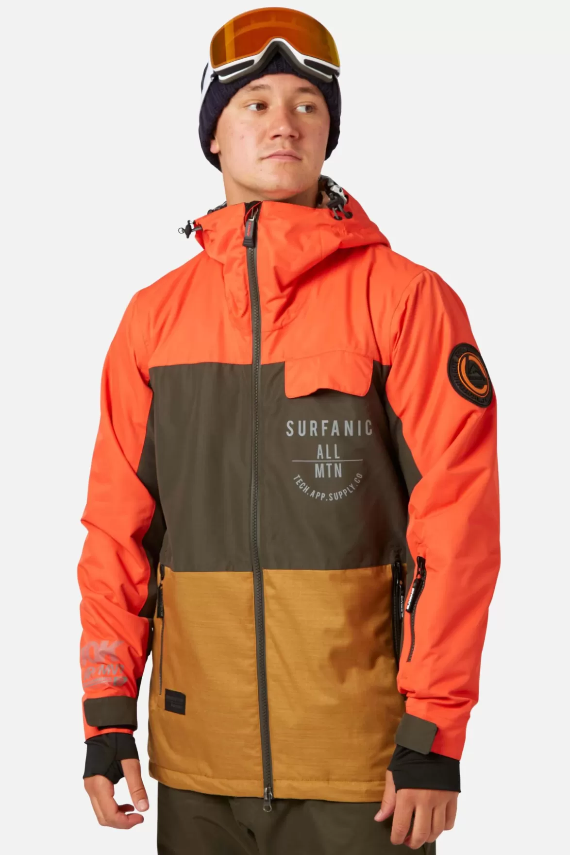 * Ski/Snowboard Jackets< Raider Hypadri Jacket Fiesta Orange