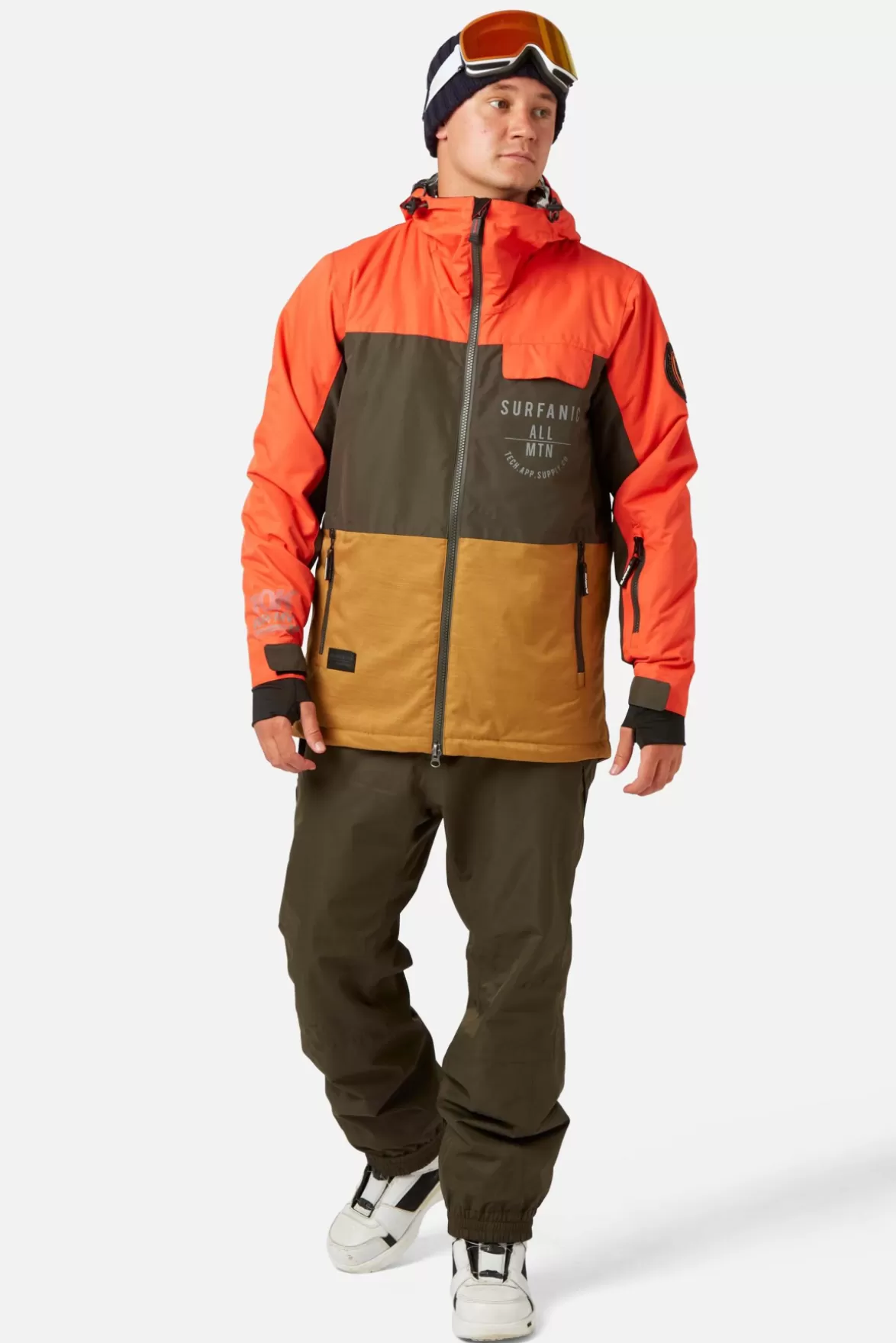 * Ski/Snowboard Jackets< Raider Hypadri Jacket Fiesta Orange