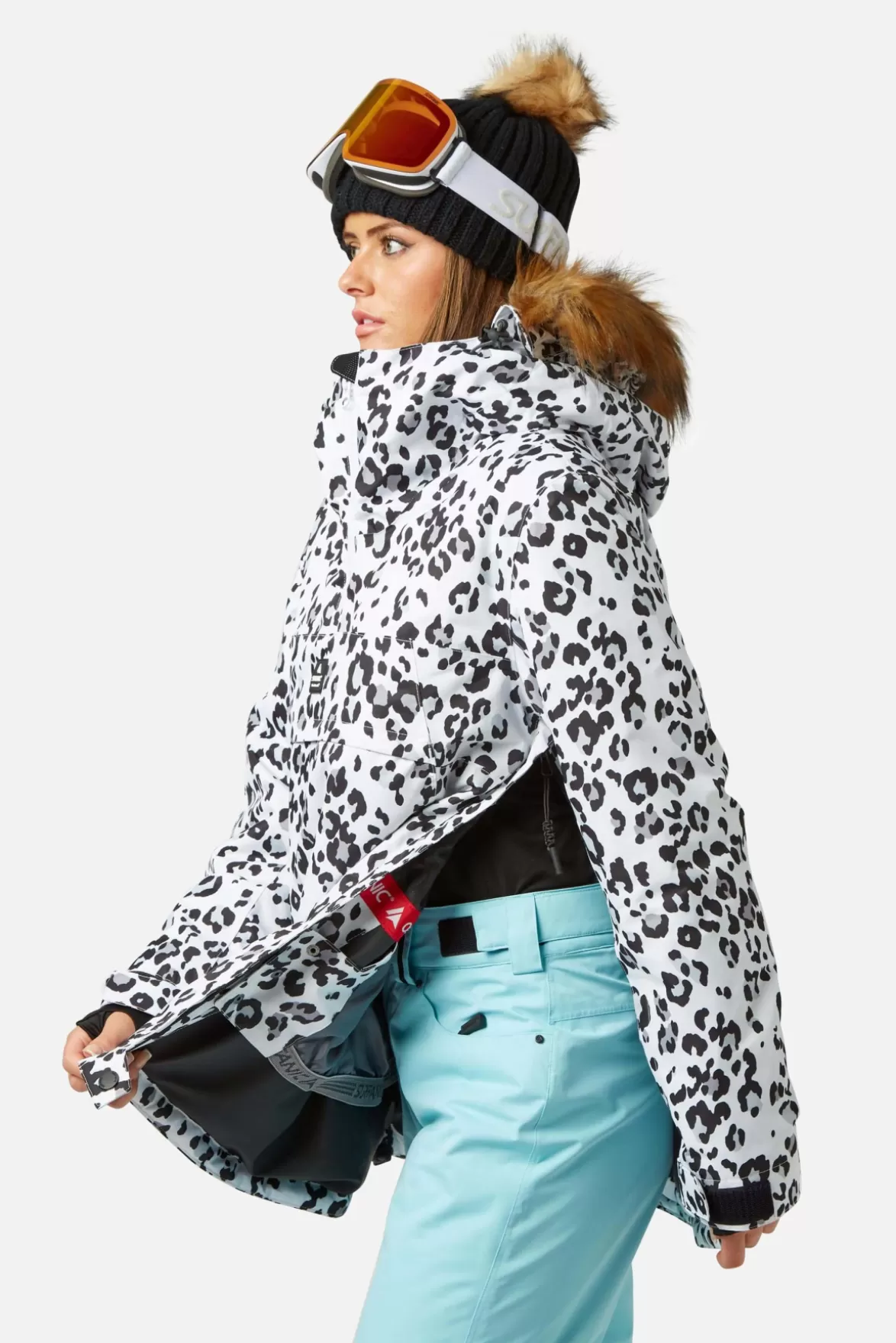 * Ski/Snowboard Jackets< Riva Hypadri Jacket Snow Leopard