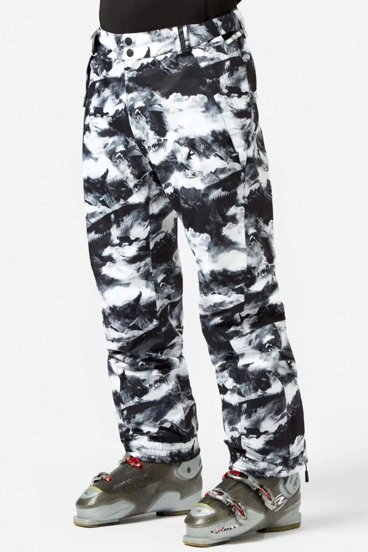 * Ski/Snowboard Pants< Scortch Hypadri Pants White Out Print