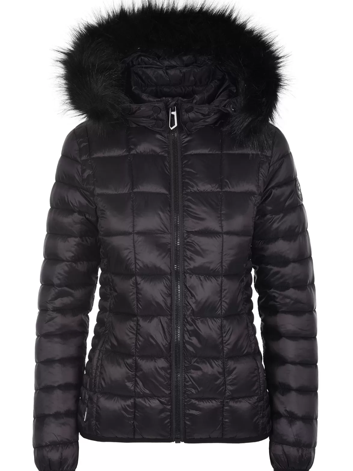 * Insulated & Down Fill Jackets< Shimmer Down Jacket Black