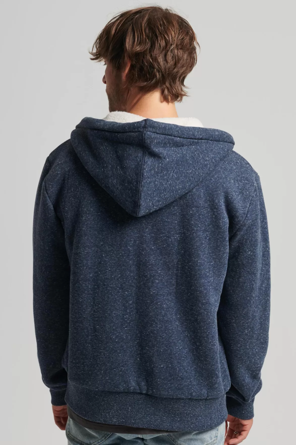 Superdry Hoodies< Borg Lined Zip Hood