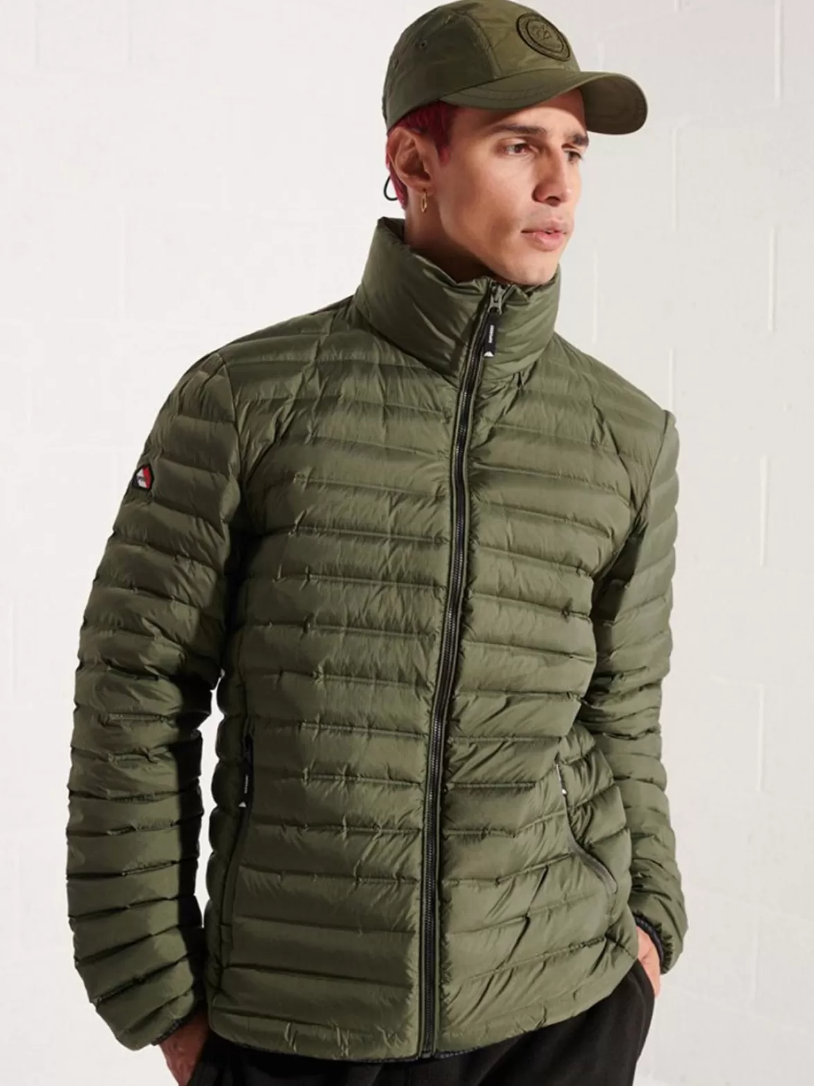 Superdry Insulated & Down Fill Jackets< Core Down Padded Jacket Dark Green