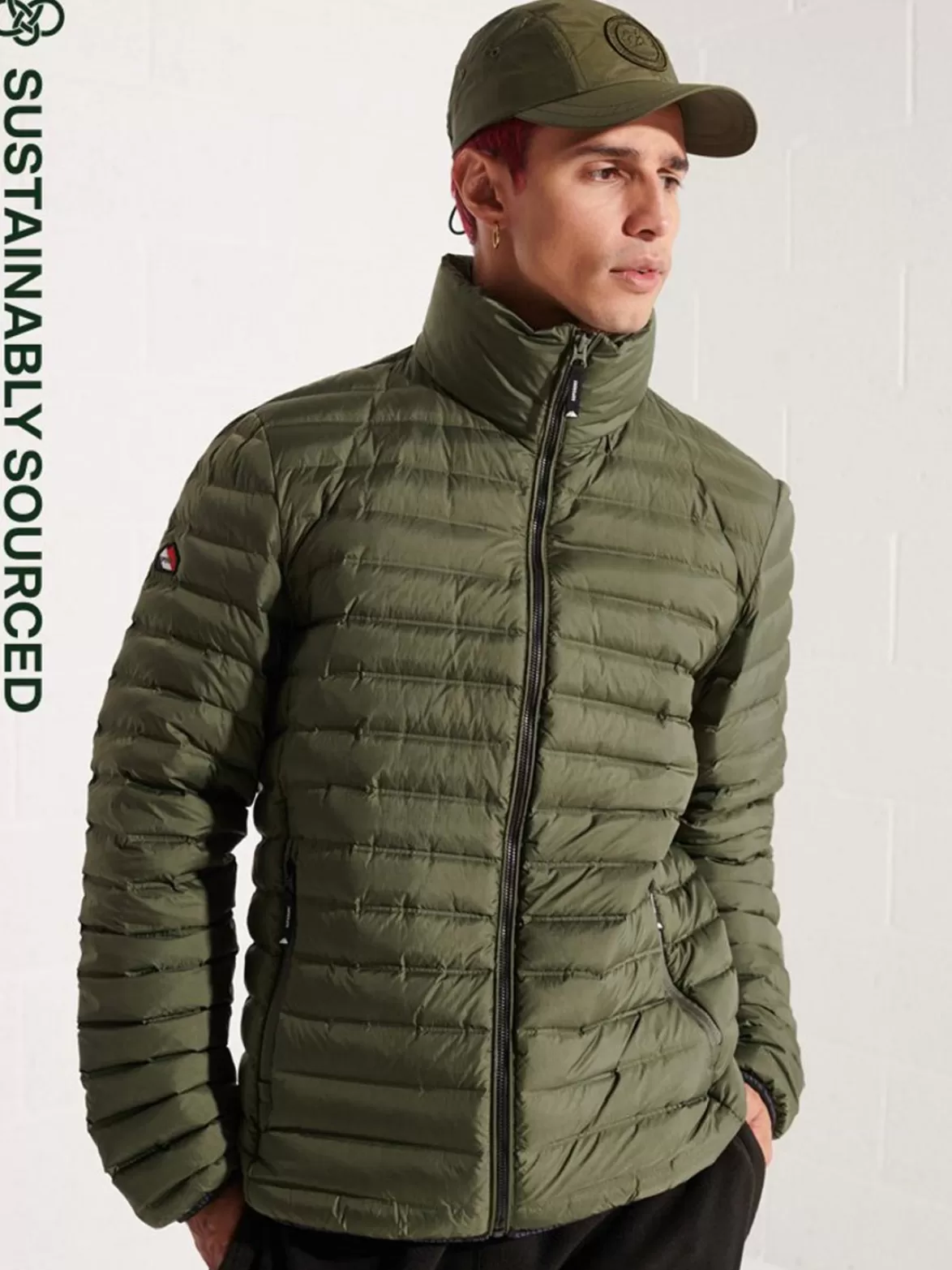 Superdry Insulated & Down Fill Jackets< Core Down Padded Jacket Dark Green