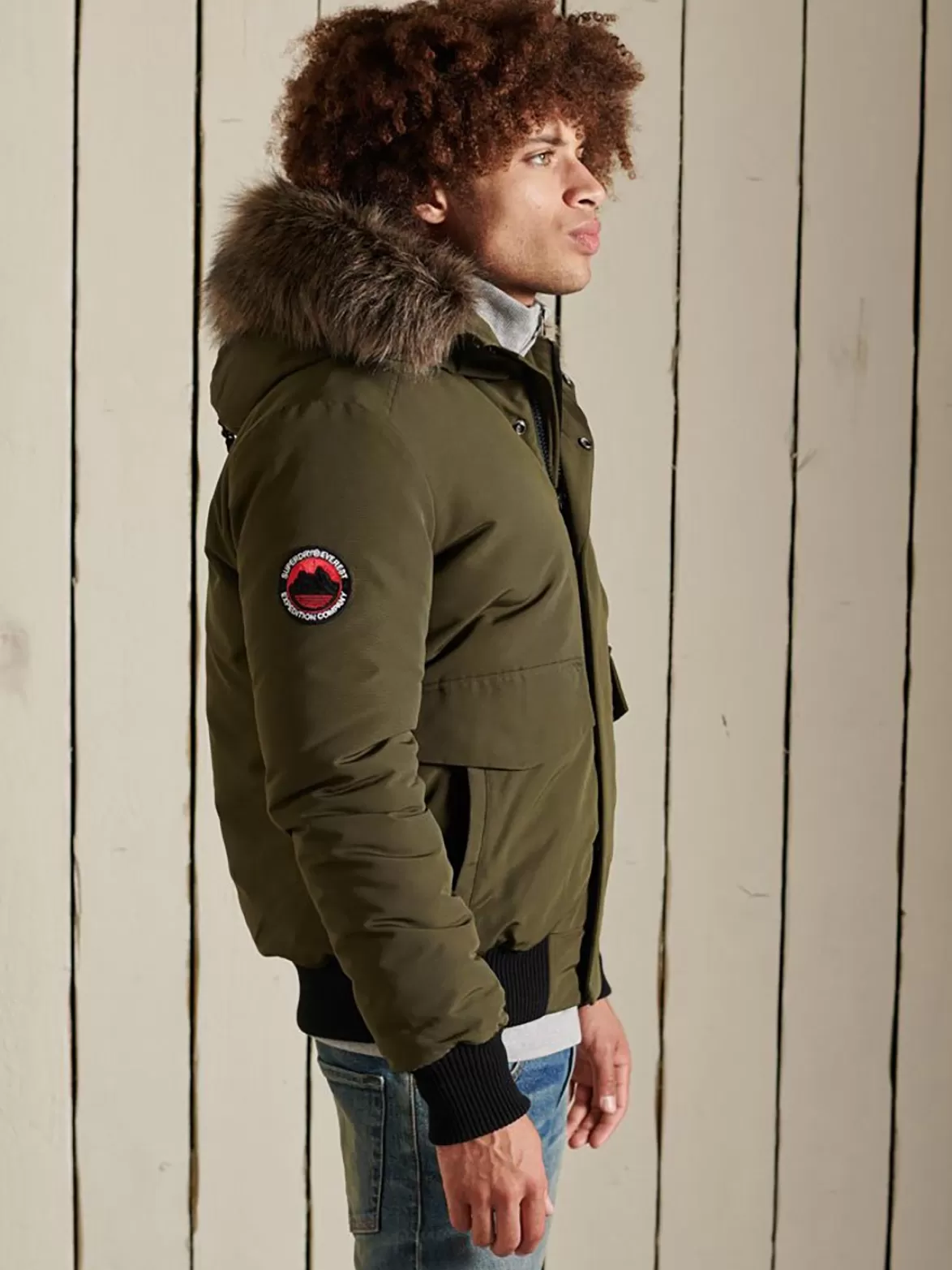 Superdry Insulated & Down Fill Jackets< Everest Bomber Olive