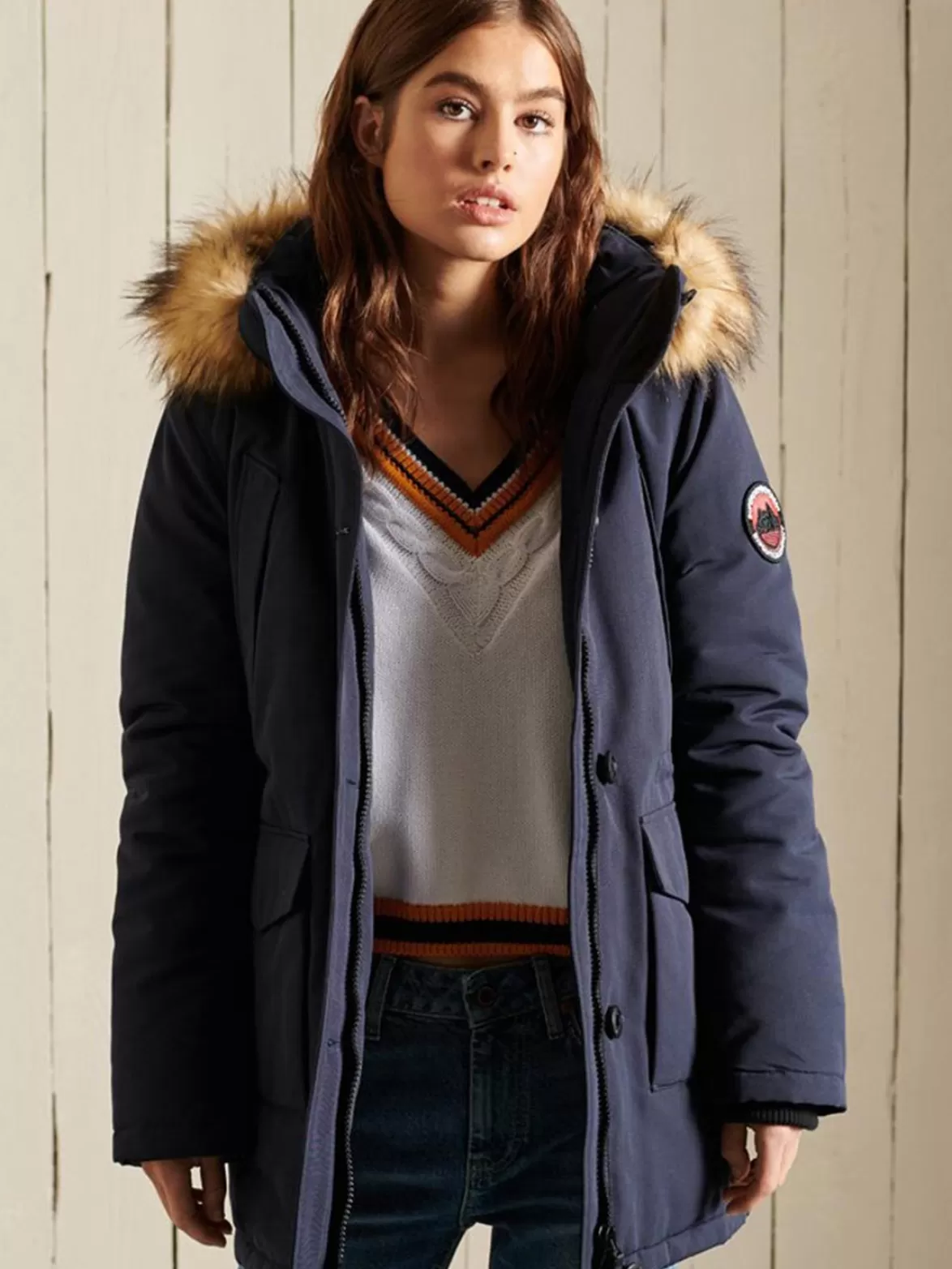 Superdry Insulated & Down Fill Jackets< Everest Parka Navy