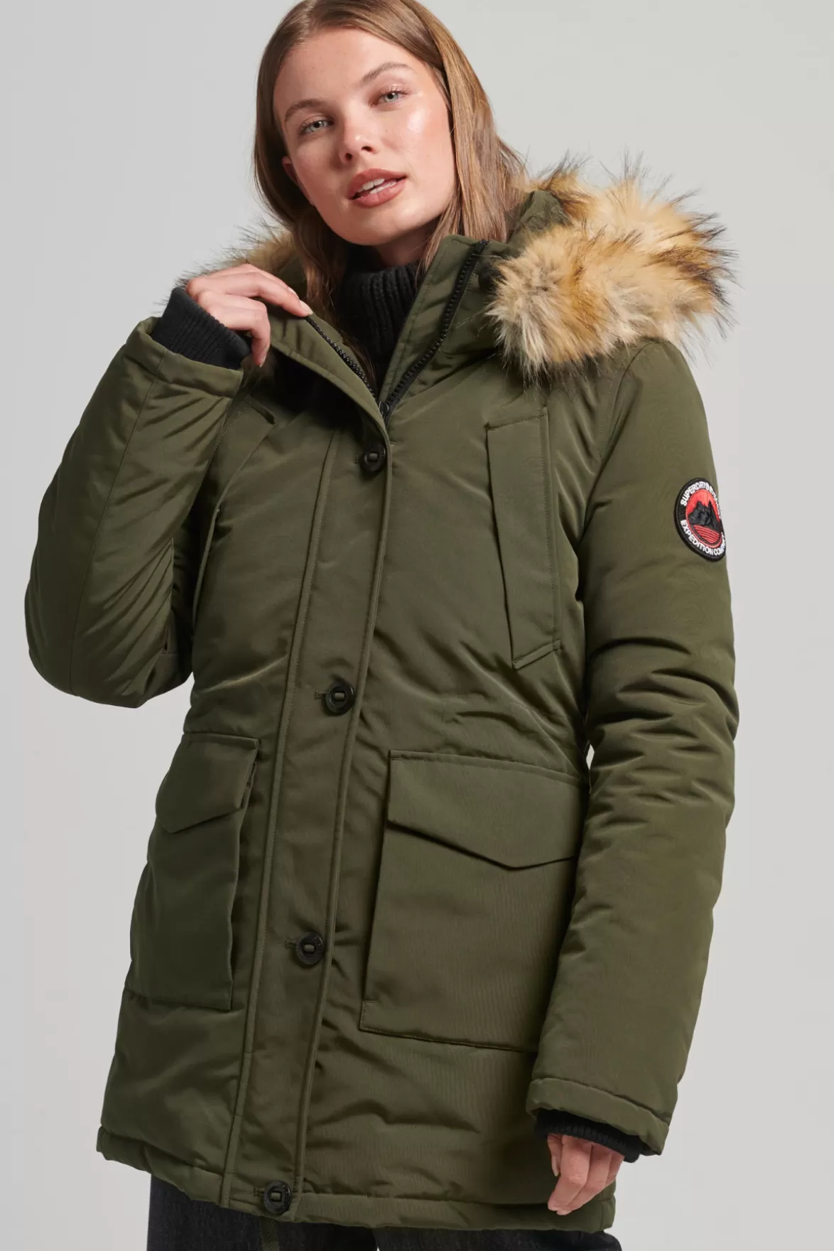 Superdry Insulated & Down Fill Jackets< Everest Parka Olive