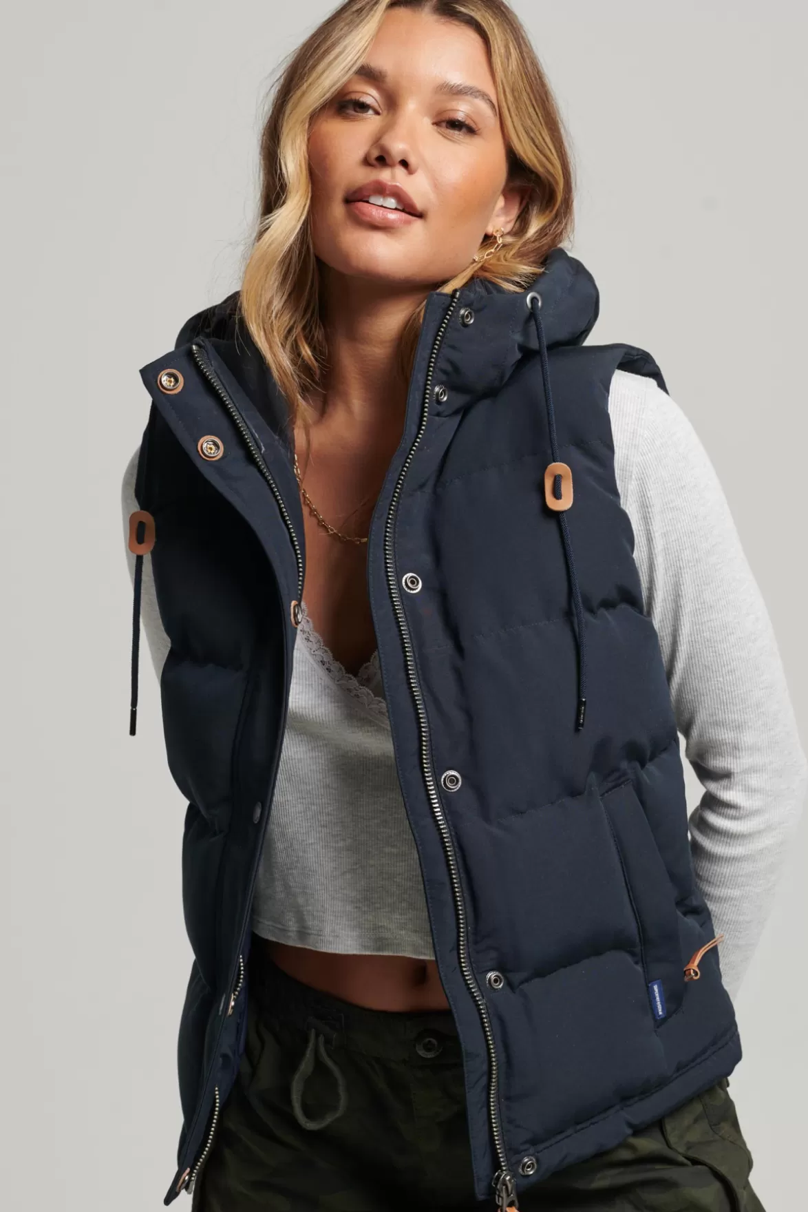 Superdry Vests & Gilets< Hooded Everest Gilet