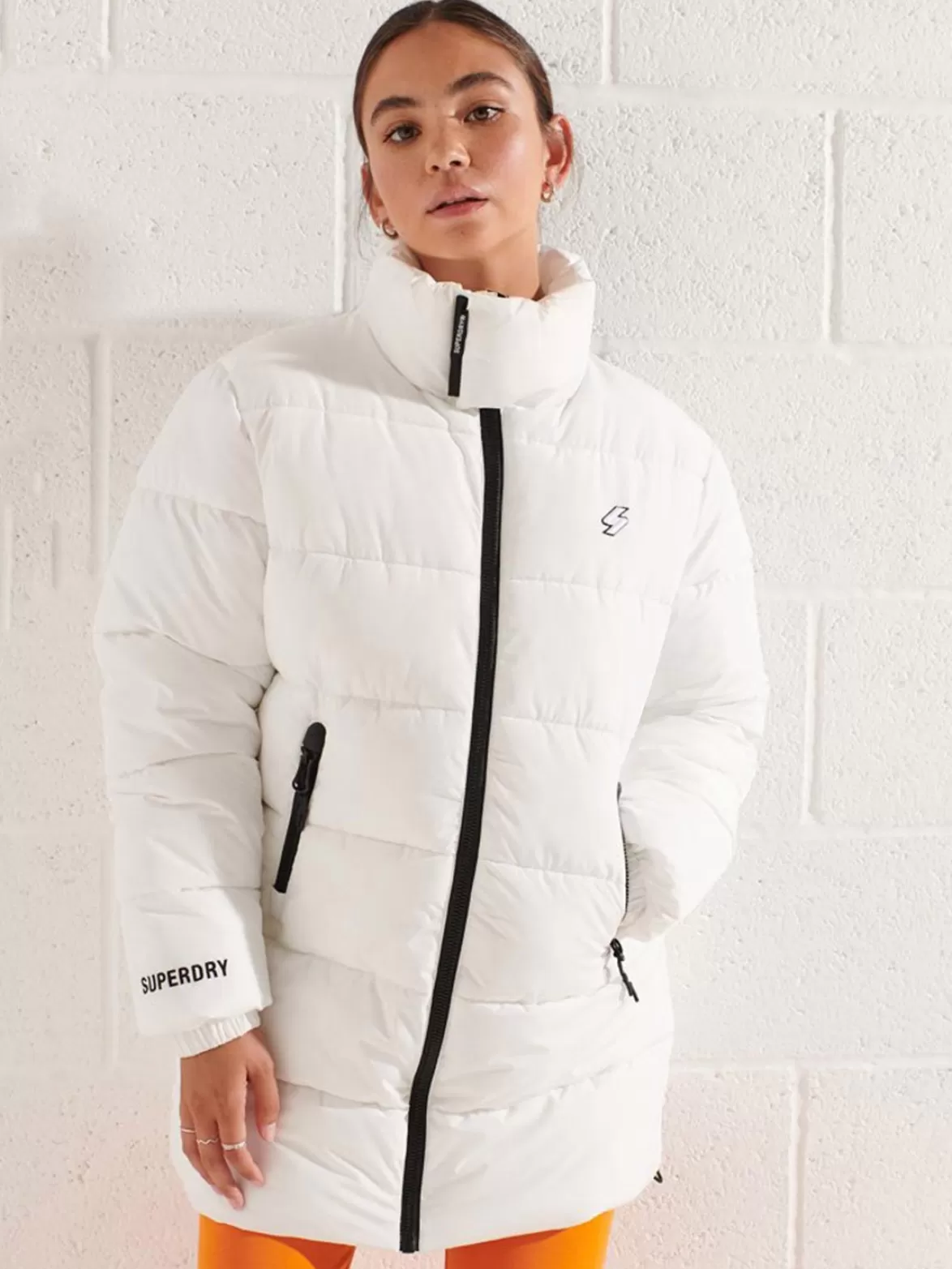 Superdry Insulated & Down Fill Jackets< Longline Sports Puffer