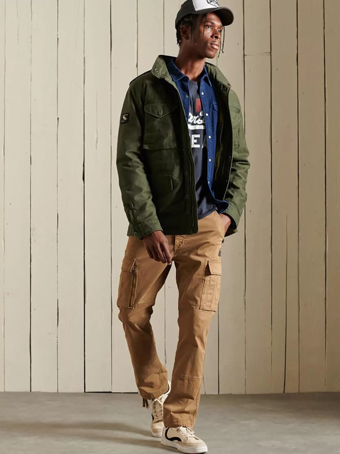 Superdry Casual Jackets< M65 Borg Lined Jacket