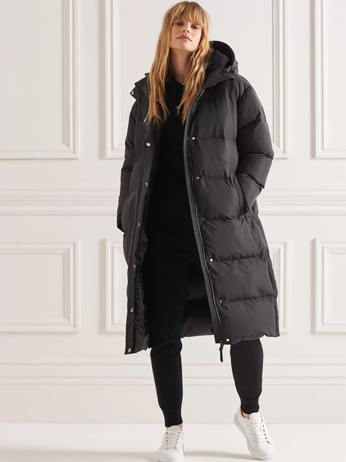 Superdry Insulated & Down Fill Jackets< Studios Longline Duvet Coat