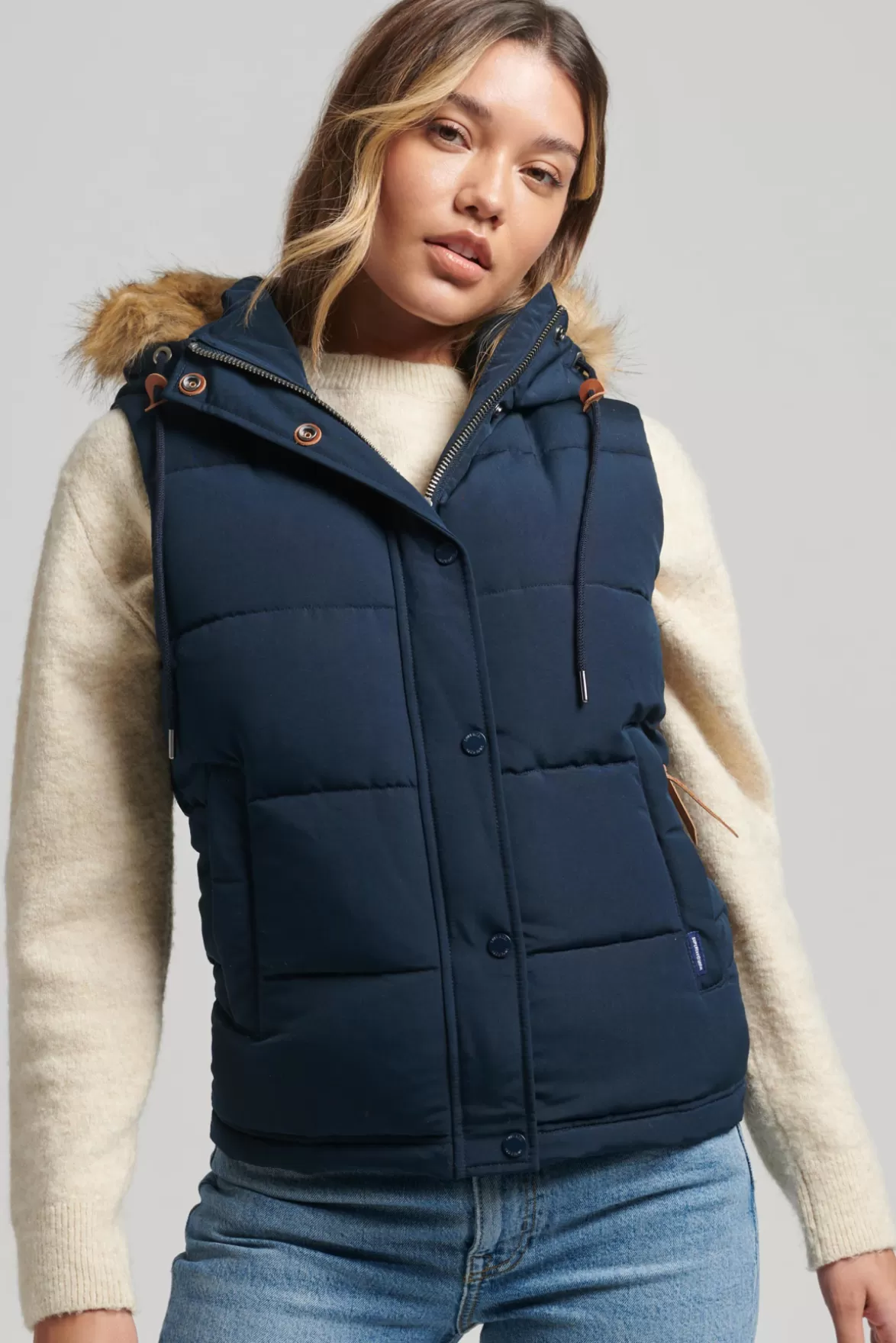 Superdry Vests & Gilets< Vintage Everest Faux Fur Gilet