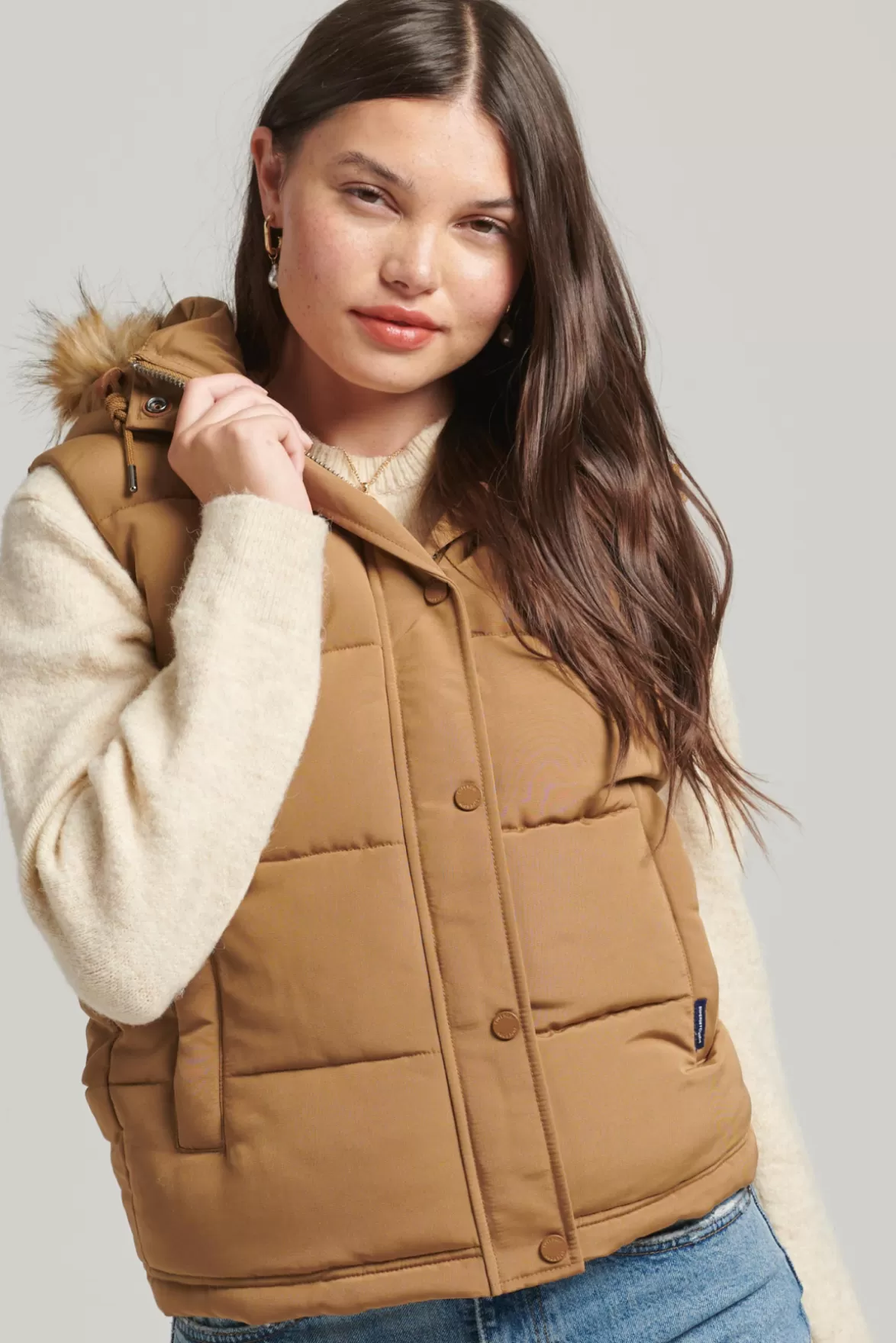 Superdry Vests & Gilets< Vintage Everest Faux Fur Gilet