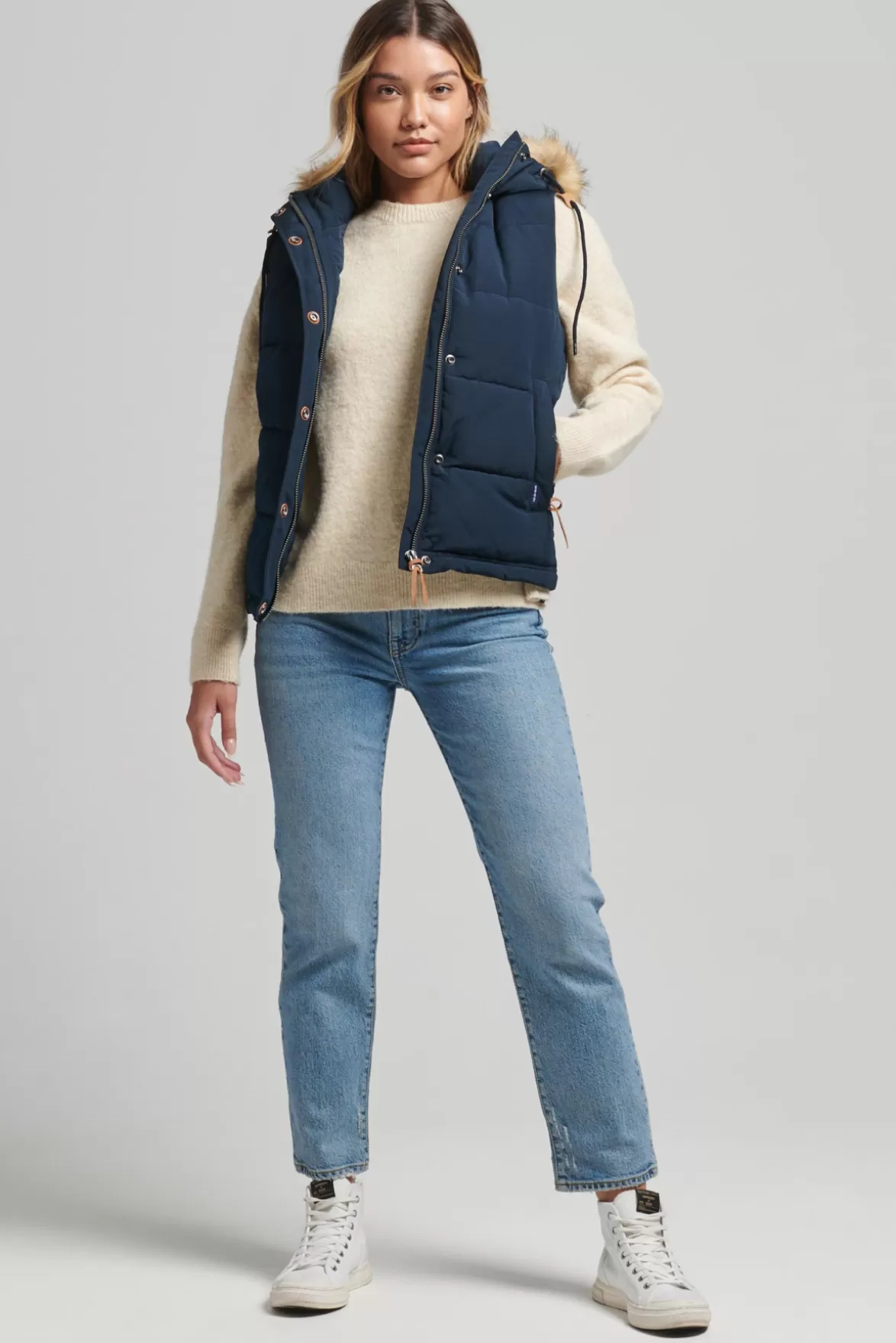 Superdry Vests & Gilets< Vintage Everest Faux Fur Gilet
