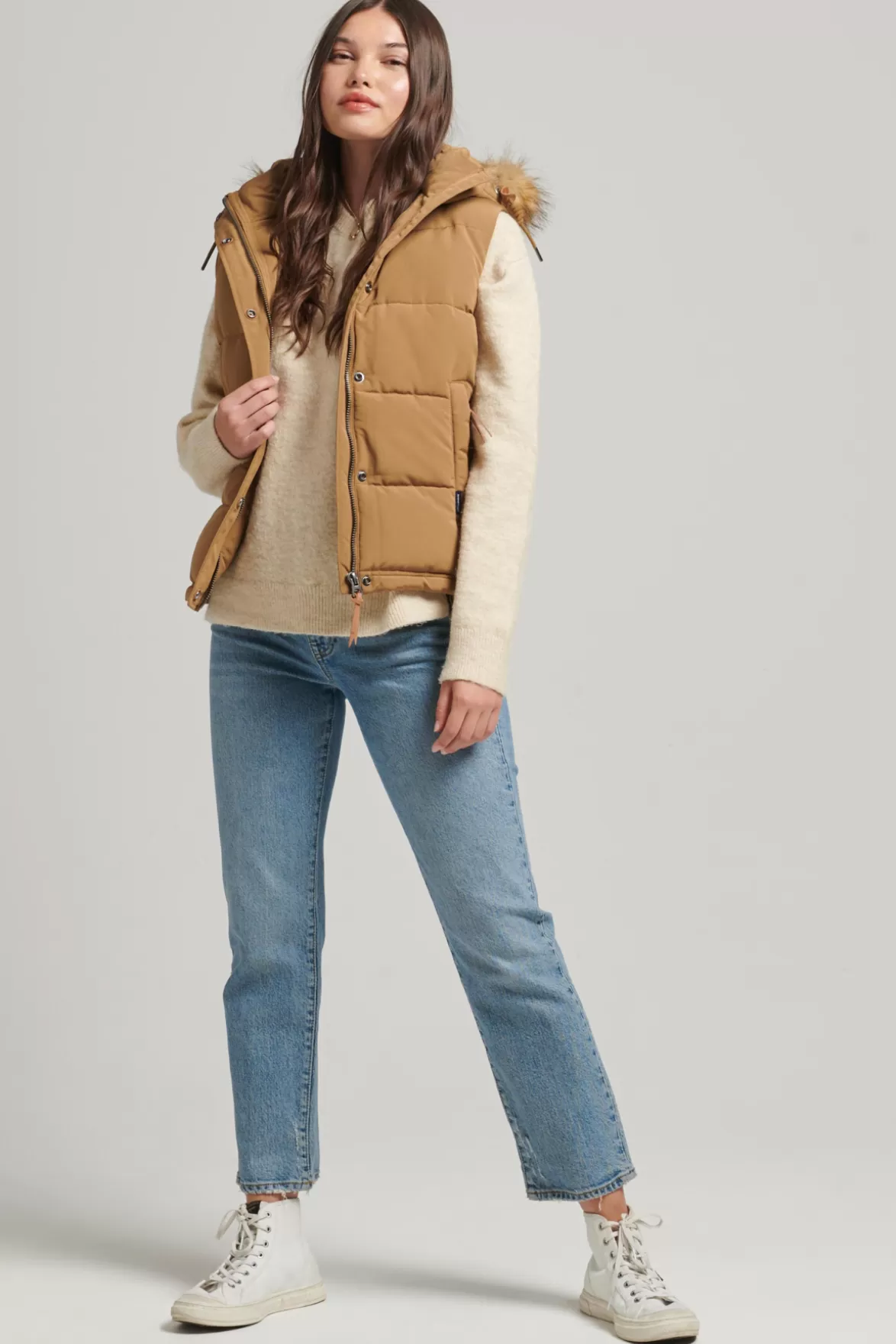 Superdry Vests & Gilets< Vintage Everest Faux Fur Gilet