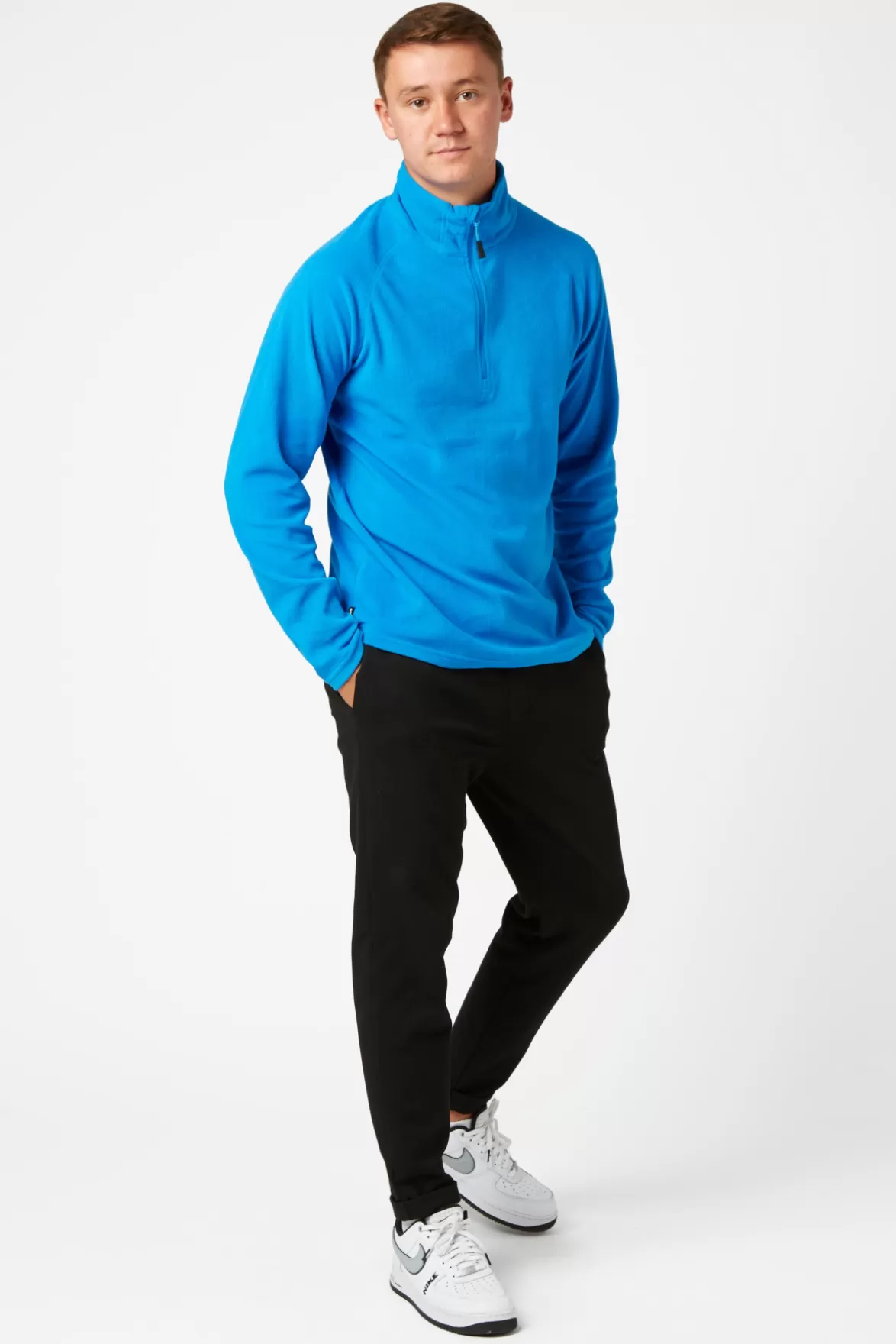 * Fleeces< Thermal Zip Micro Fleece Mighty Blue