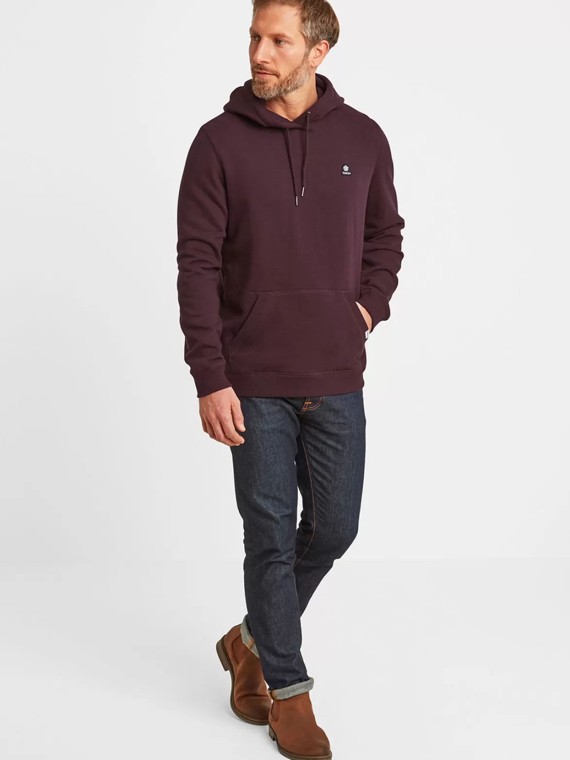 Tog24 Hoodies< Akerman Hoody Dark Khaki