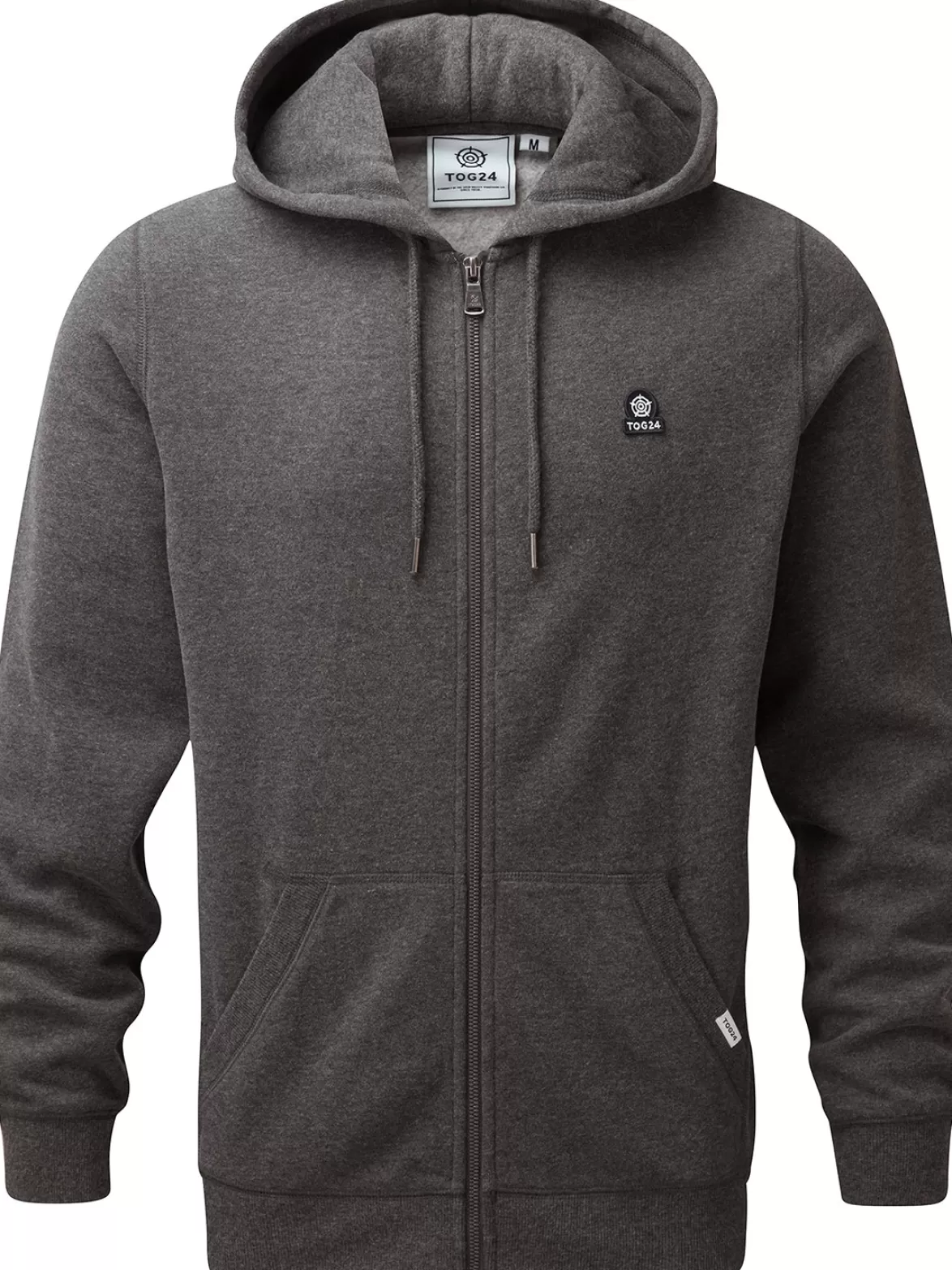 Tog24 Hoodies< Alden Hoody Dark Grey Marl