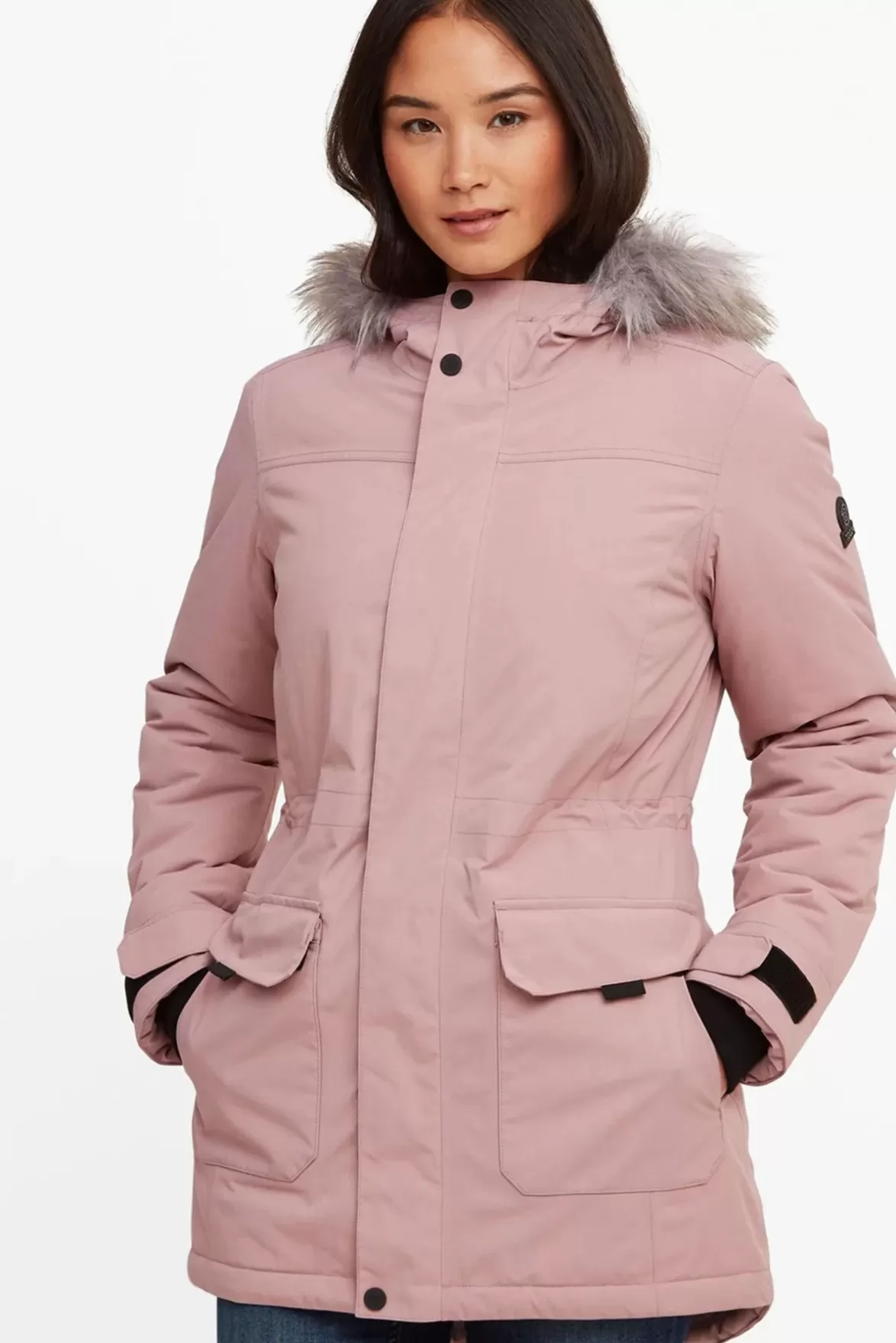 Tog24 Waterproof Jackets< Alderidge Waterproof Parka Faded Pink