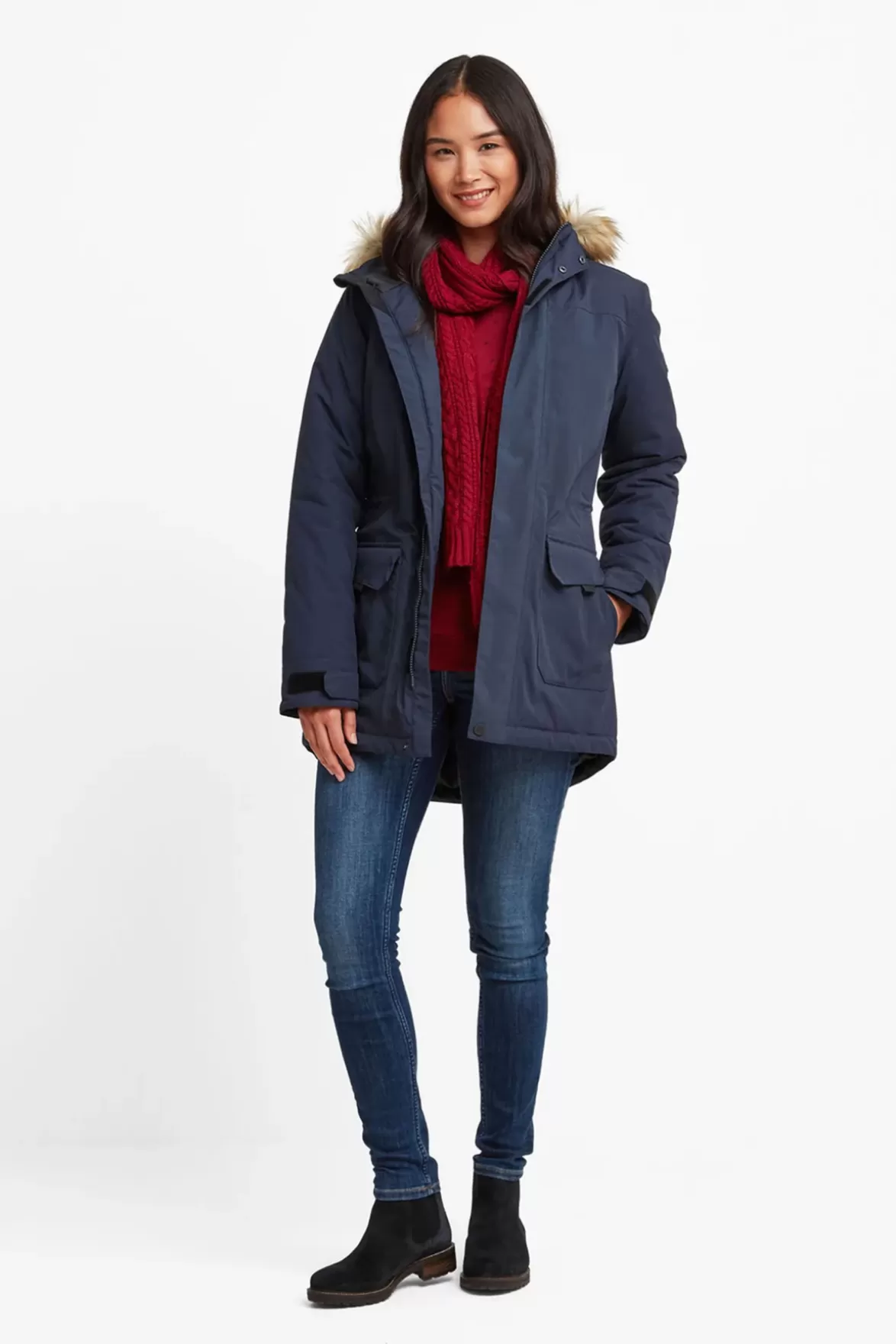 Tog24 Waterproof Jackets< Alderidge Waterproof Parka Dark Indigo