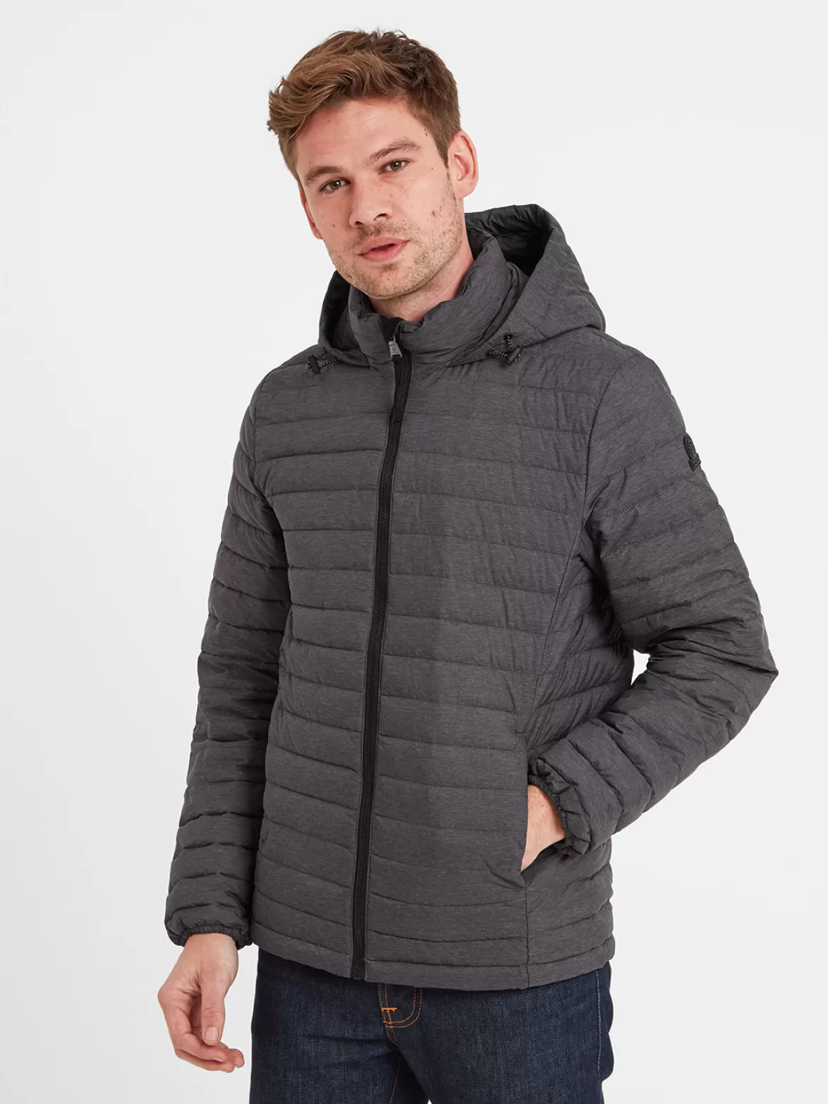 Tog24 Insulated & Down Fill Jackets< Bowburn Padded Jacket Grey Marl